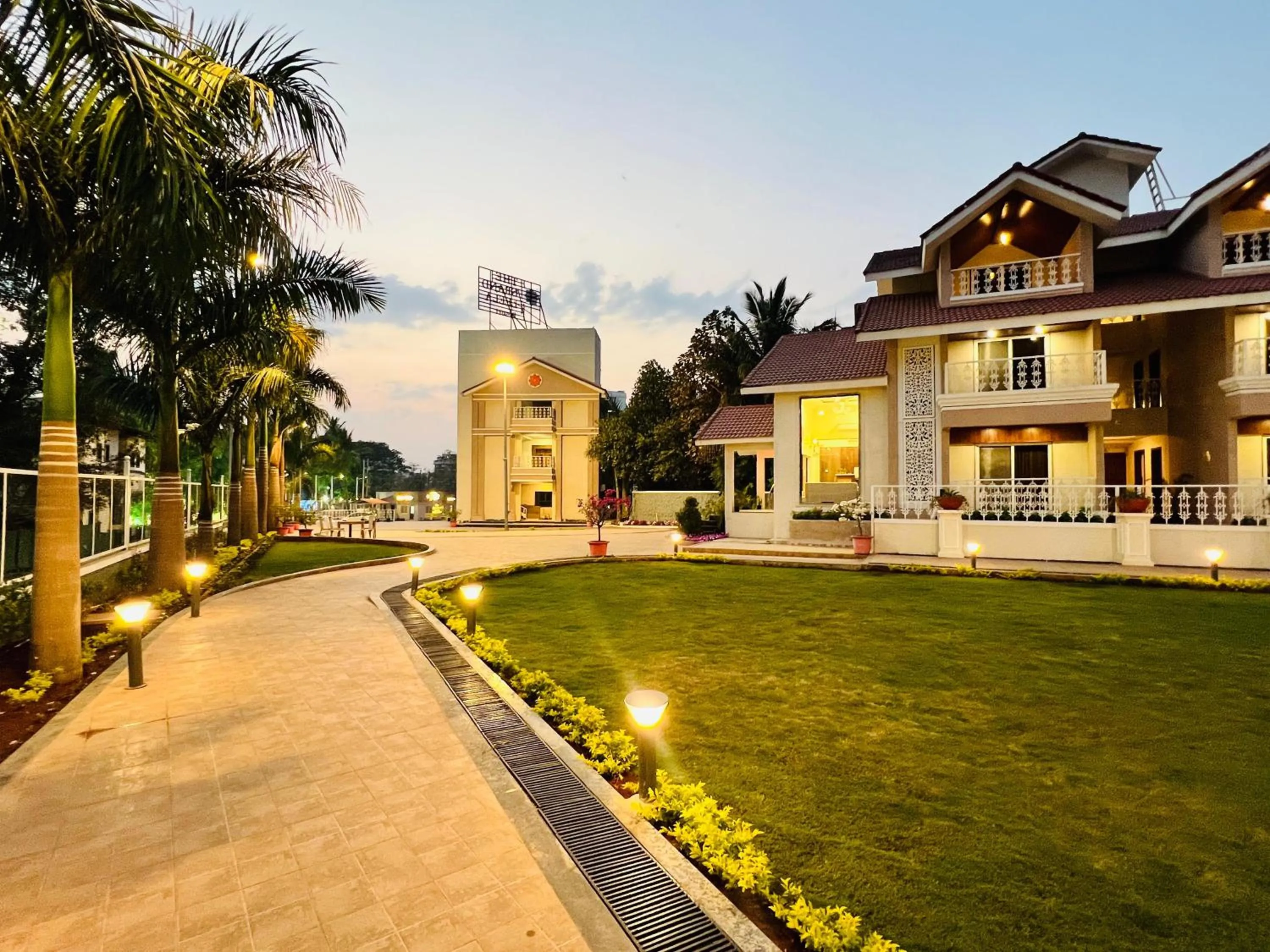 Property building in The Grand Leela Resort