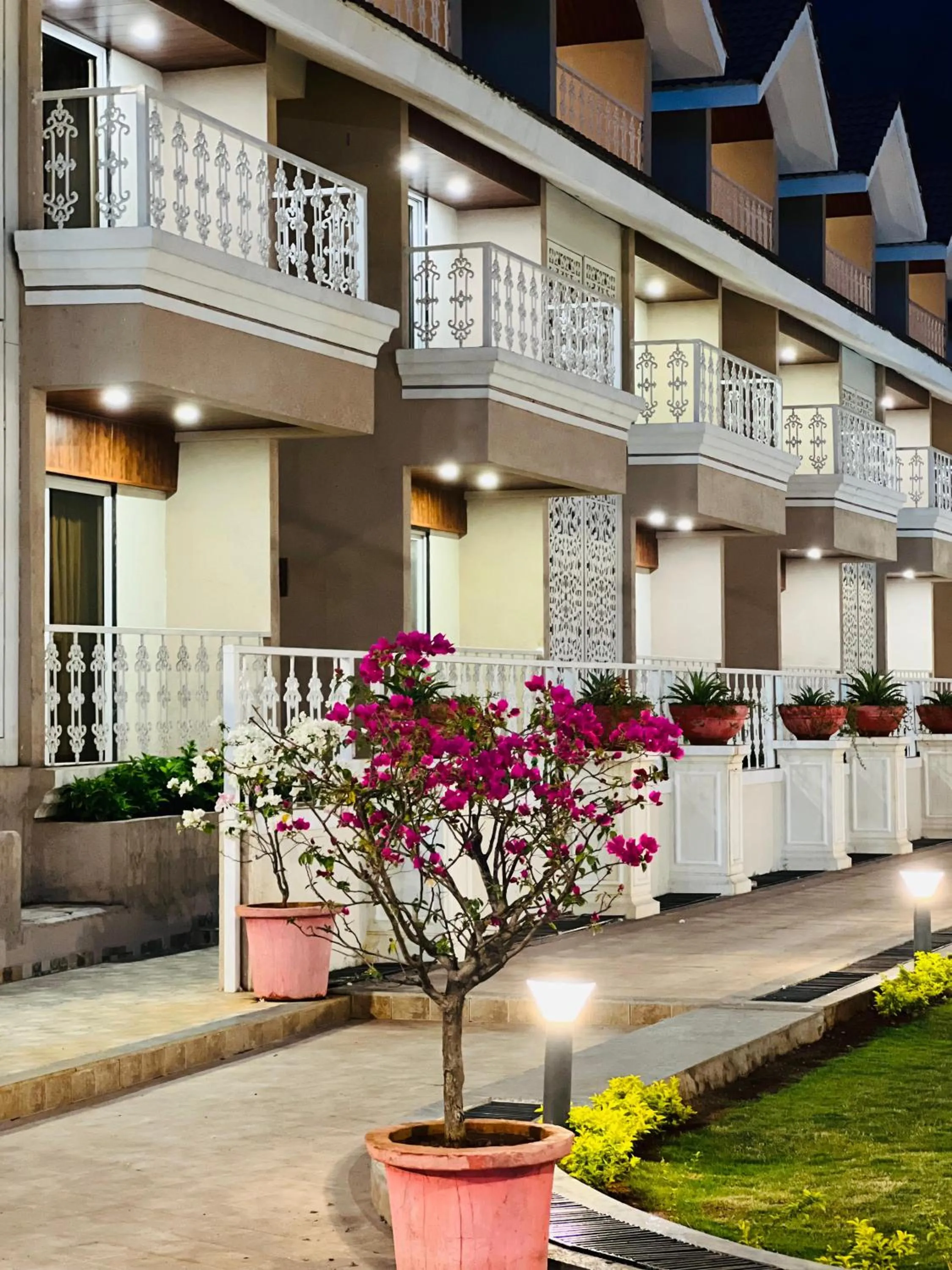 Property building in The Grand Leela Resort