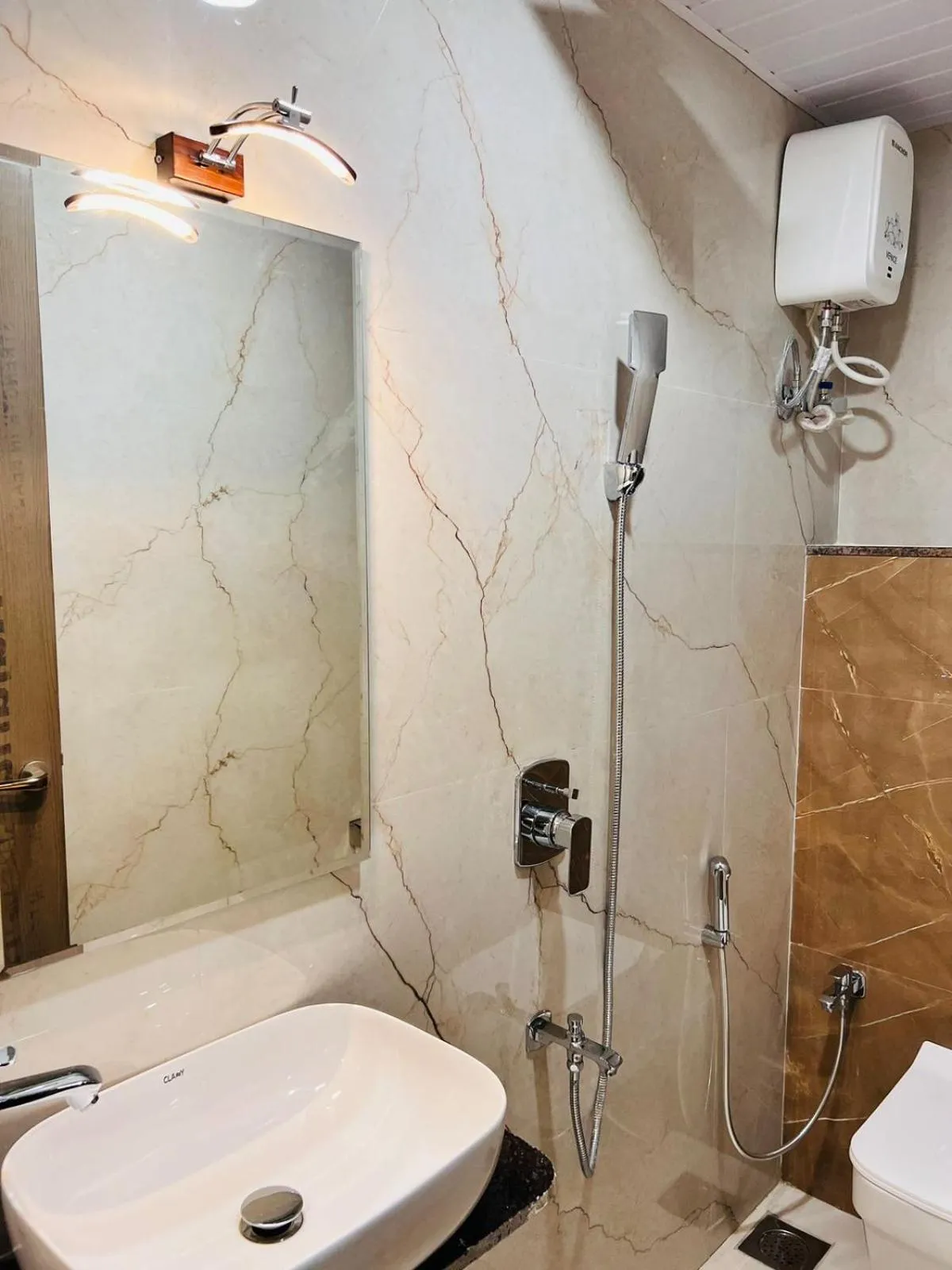 Bathroom in The Grand Leela Resort