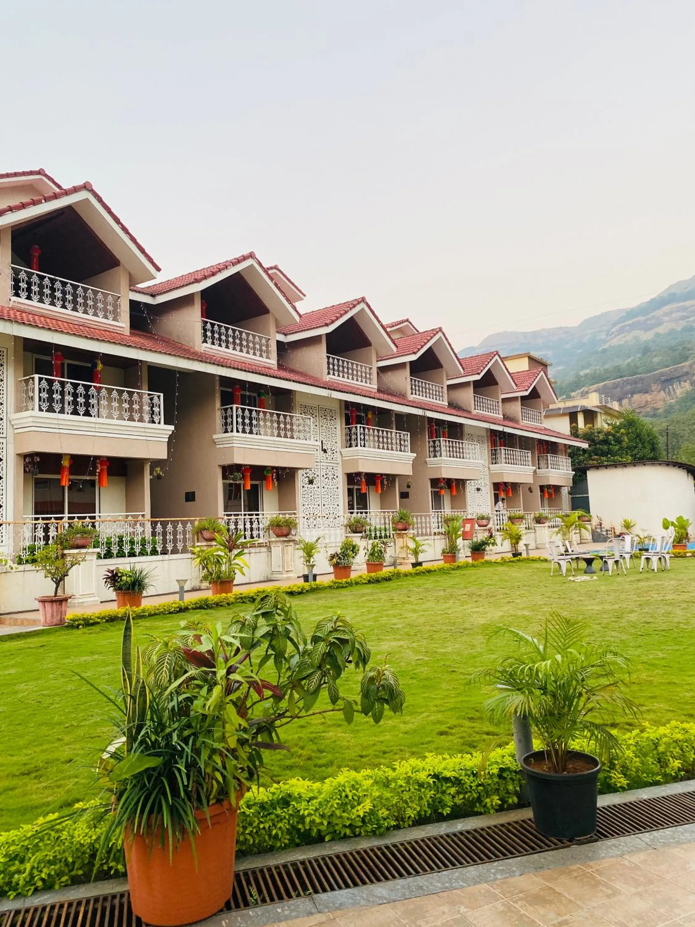 Property building in The Grand Leela Resort