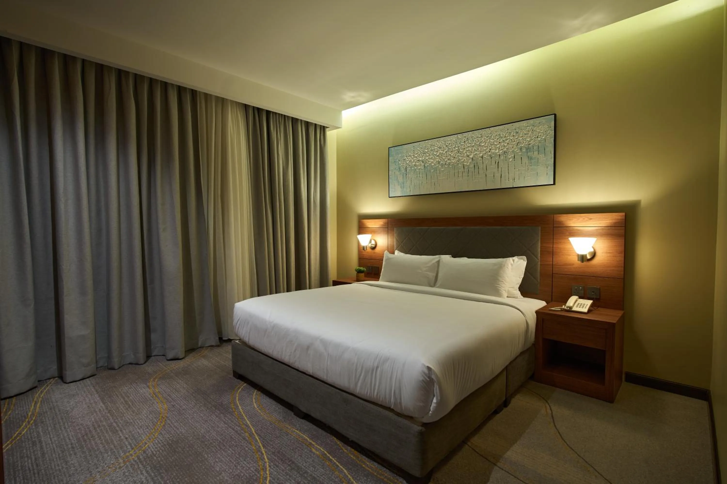 Bed in Platinum Hotel