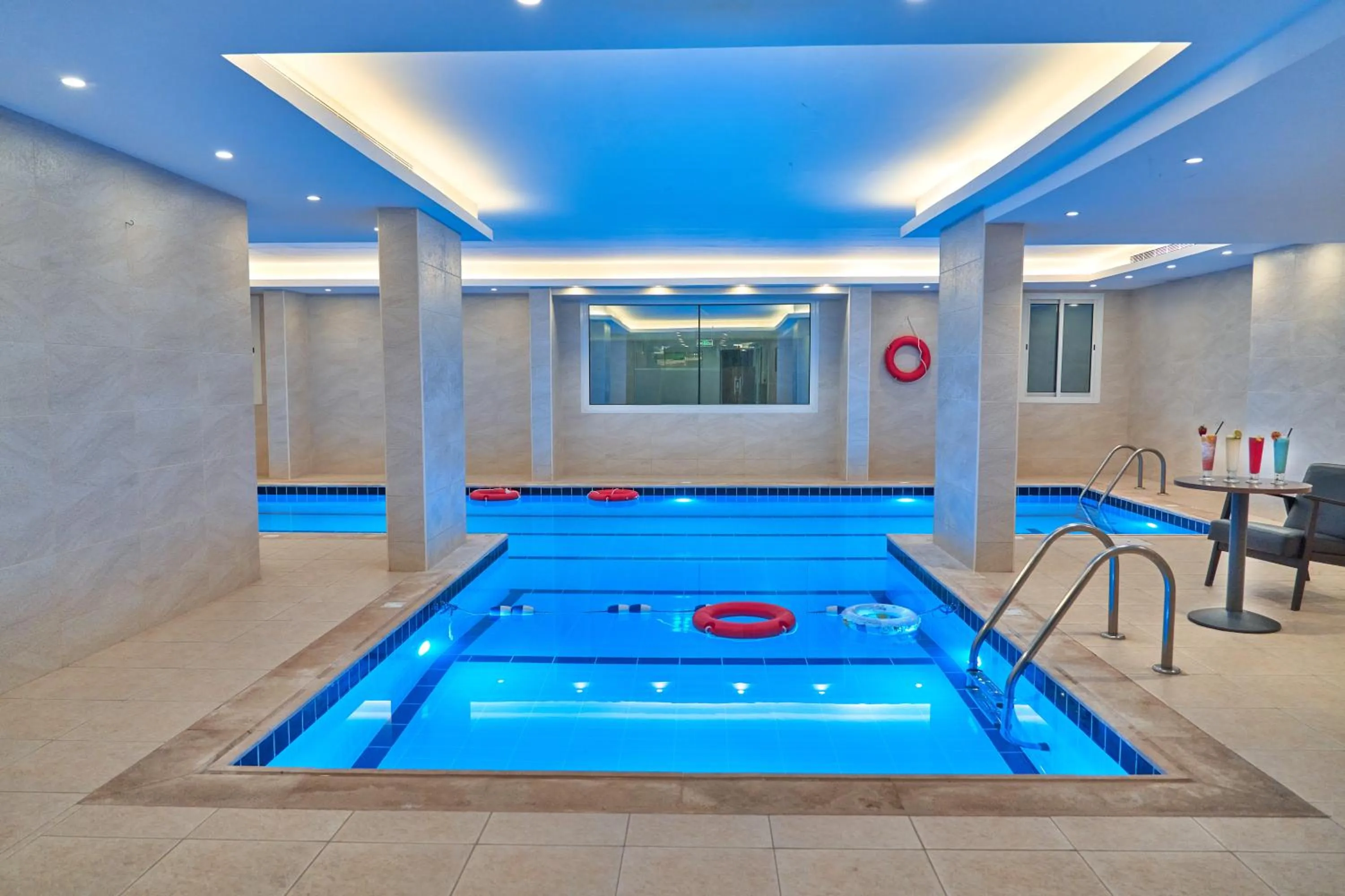 Pool view in Platinum Hotel