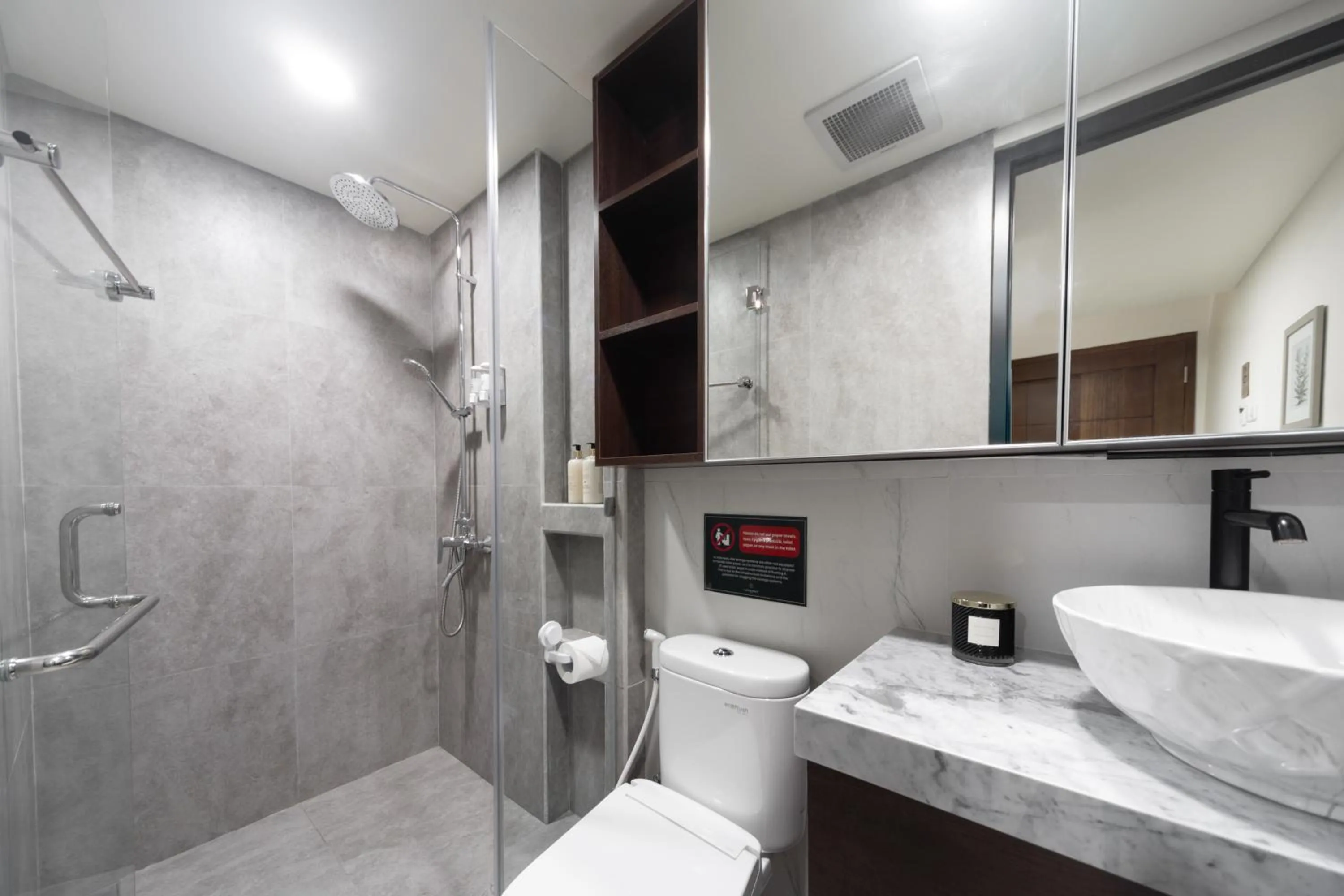 Bathroom in Verdant Bali Tirta Lepang