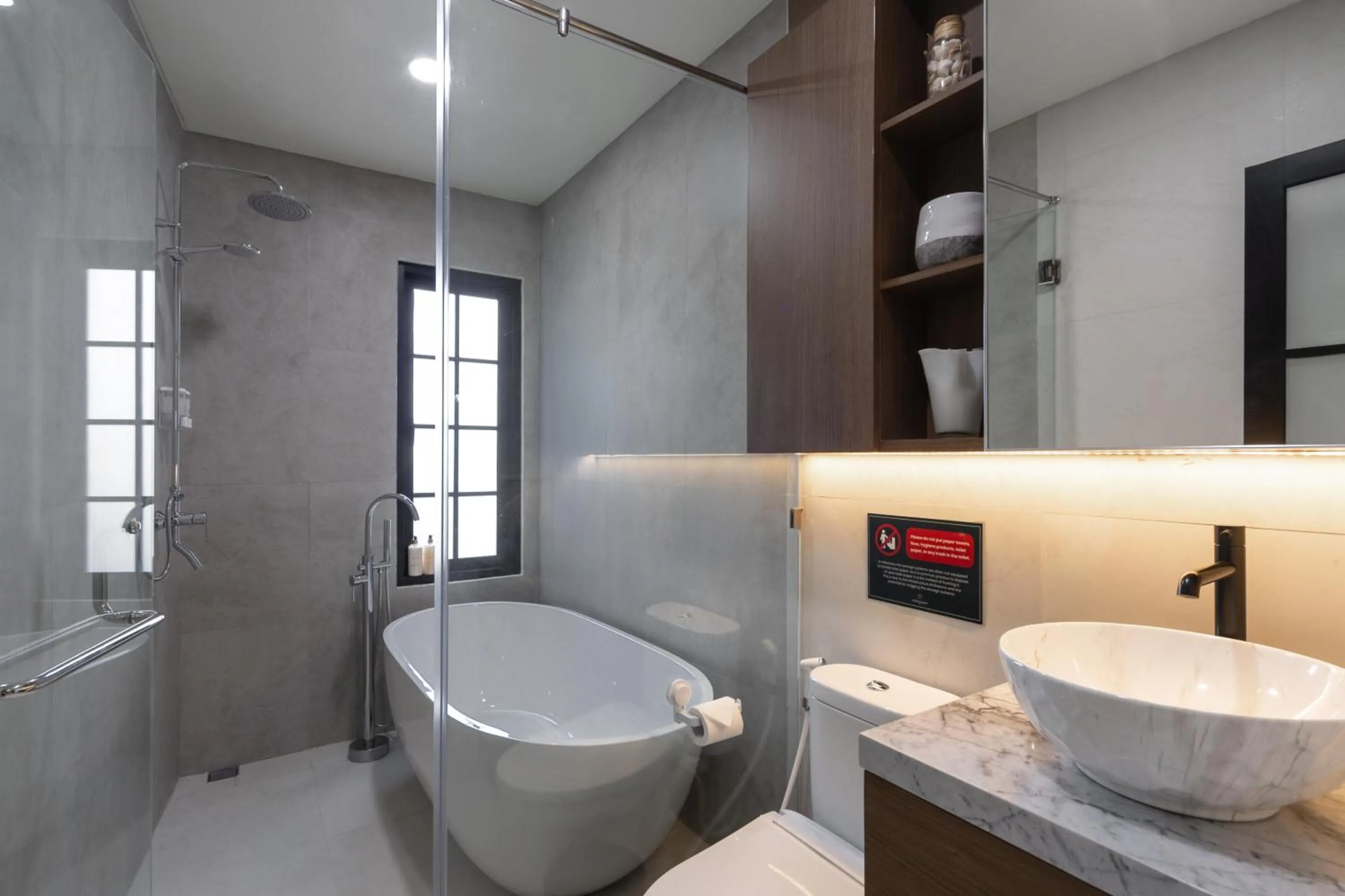 Bathroom in Verdant Bali Tirta Lepang