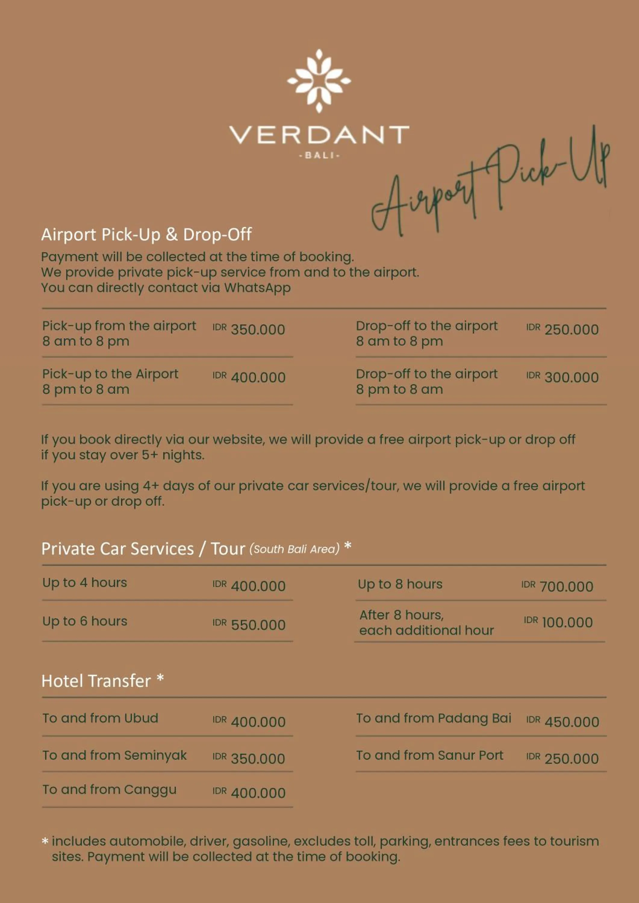 Off site in Verdant Bali Tirta Lepang