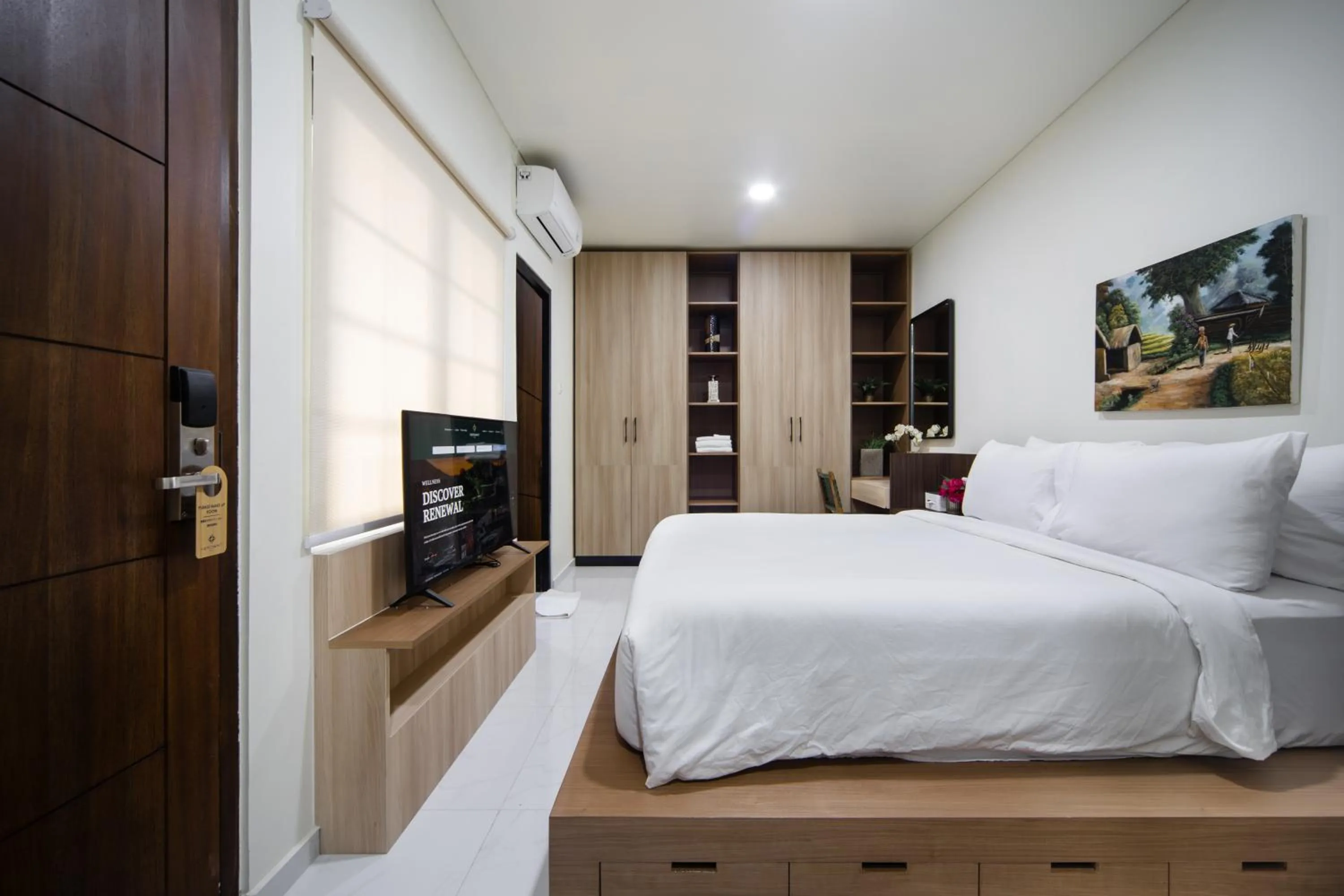 Bed in Verdant Bali Tirta Lepang