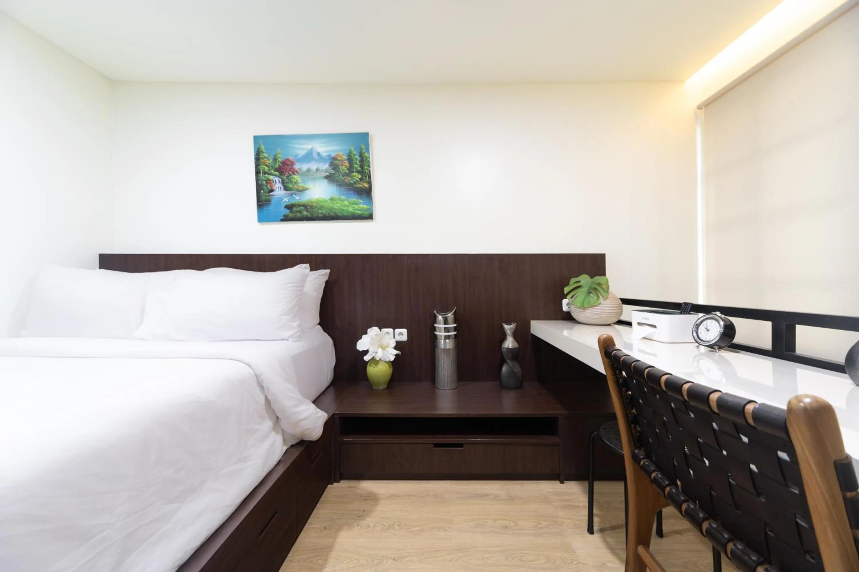 Bed in Verdant Bali Tirta Lepang