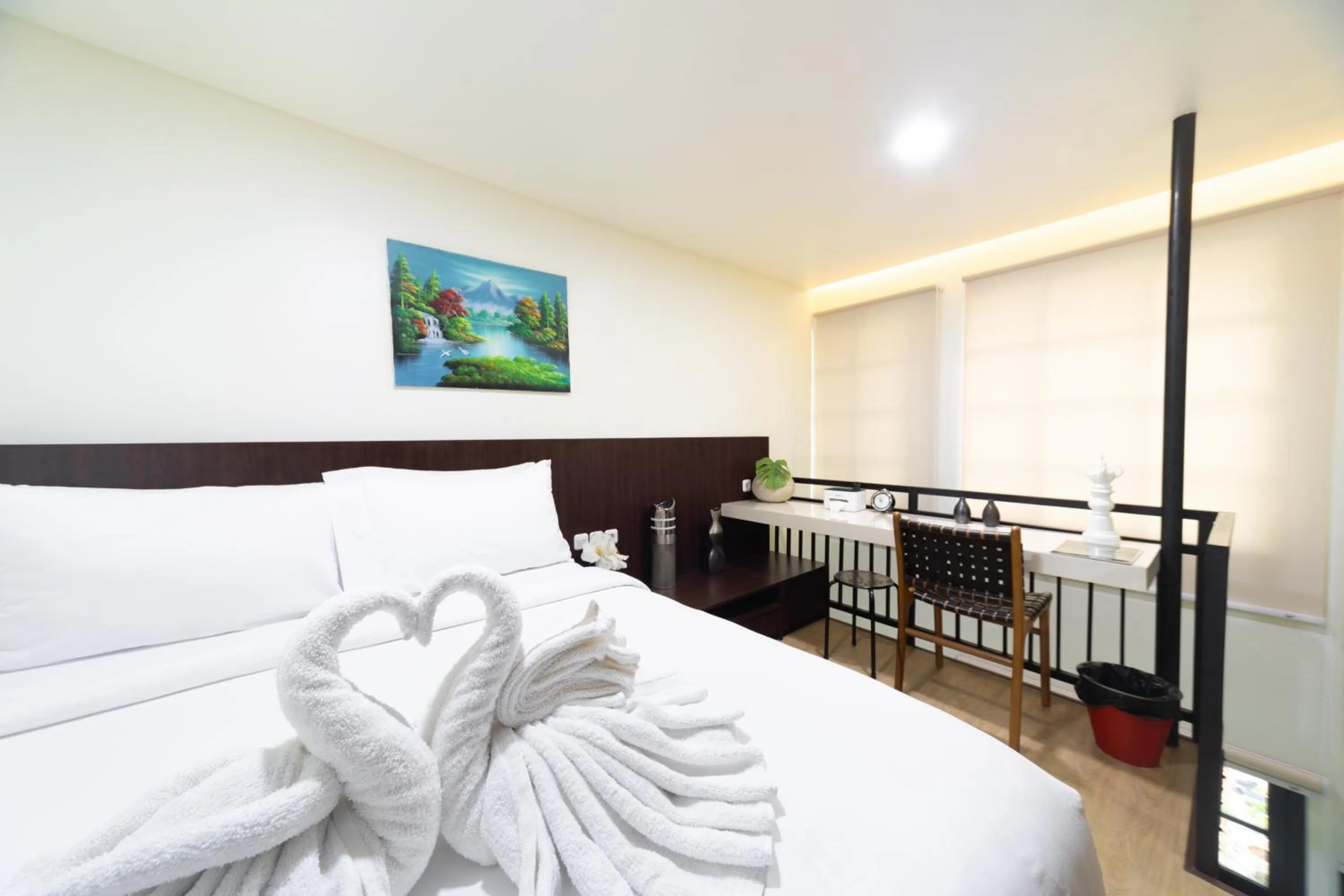 Bed in Verdant Bali Tirta Lepang