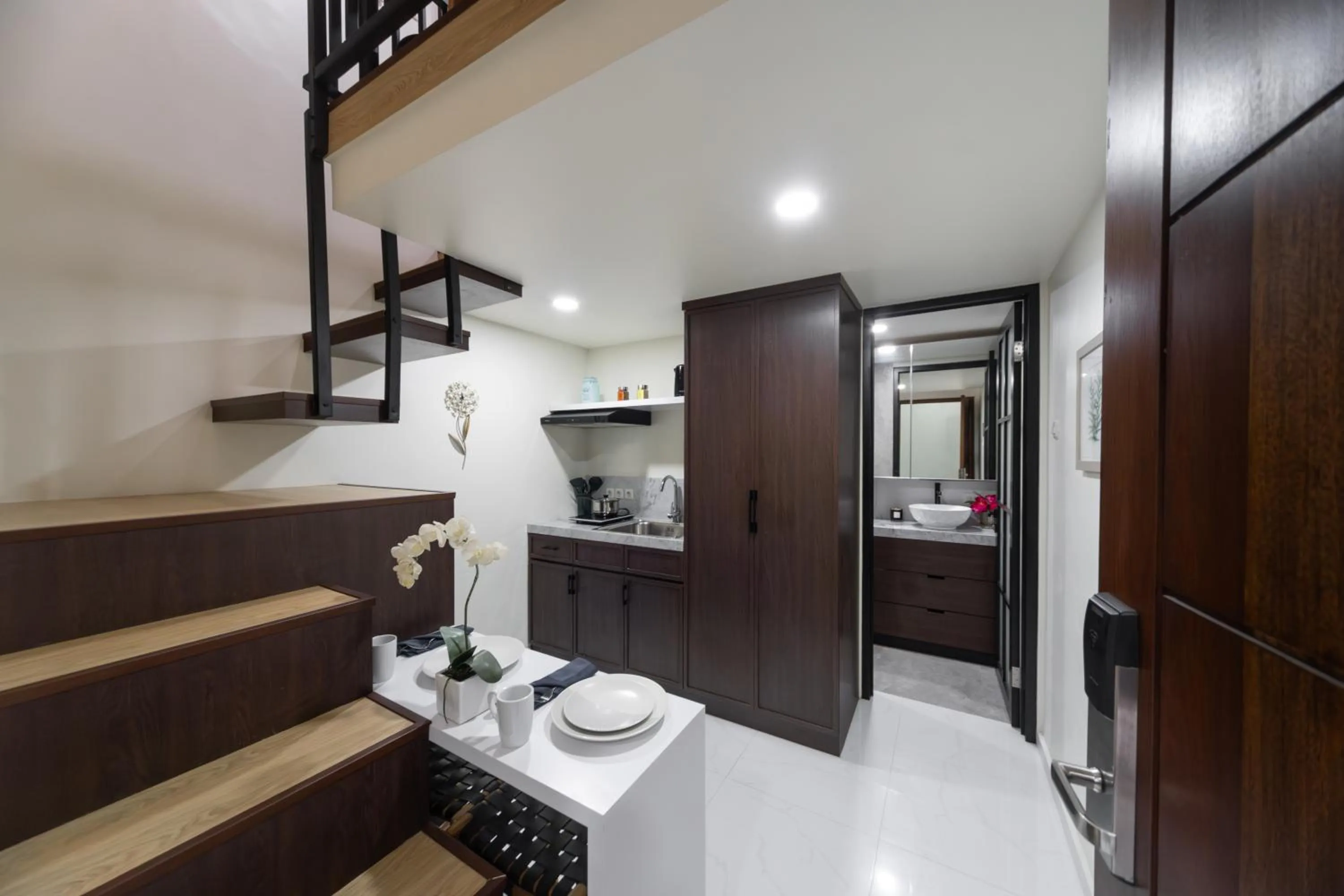 Kitchen or kitchenette in Verdant Bali Tirta Lepang