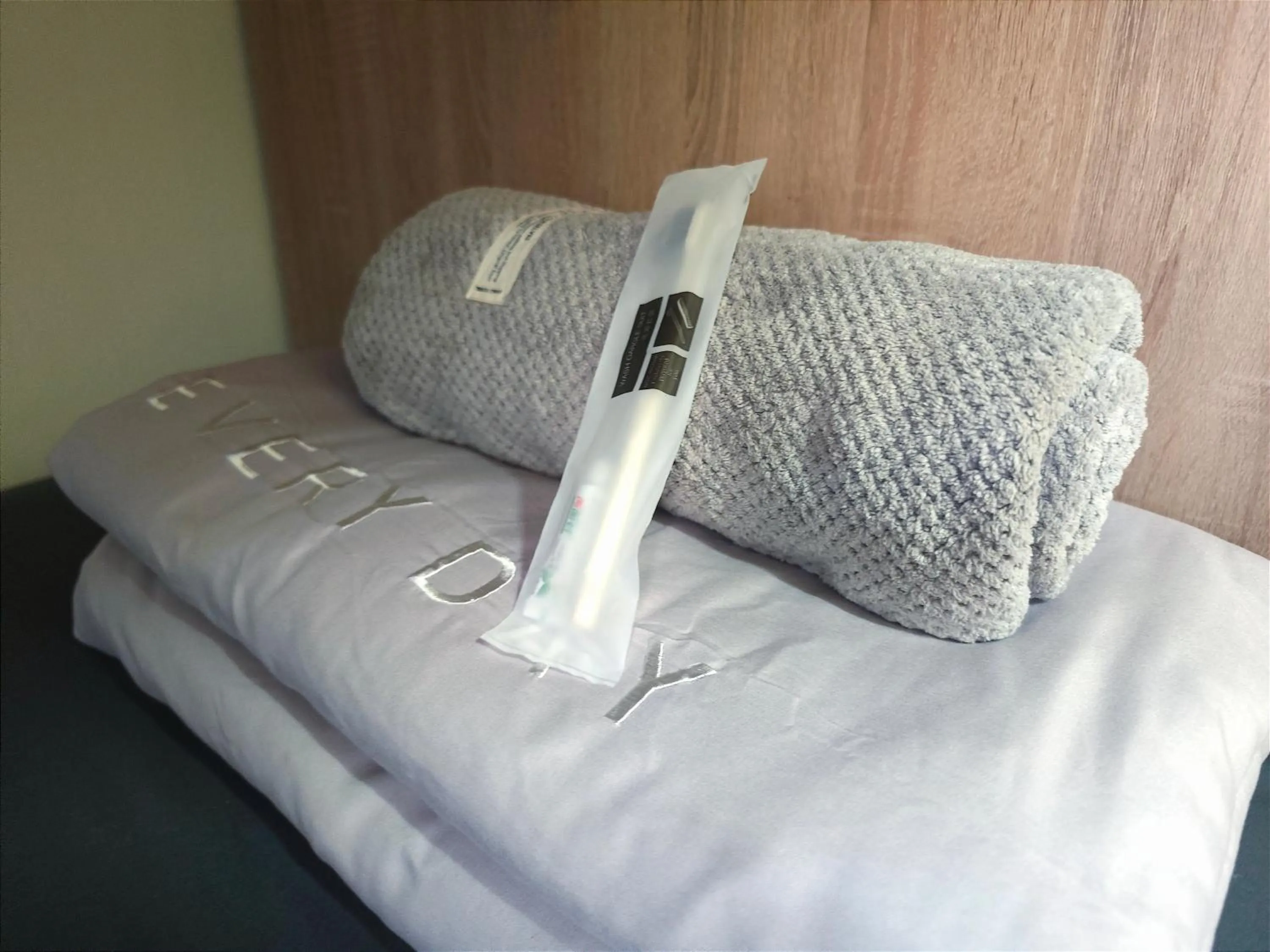 Bed in Panda Lodge Home Stay