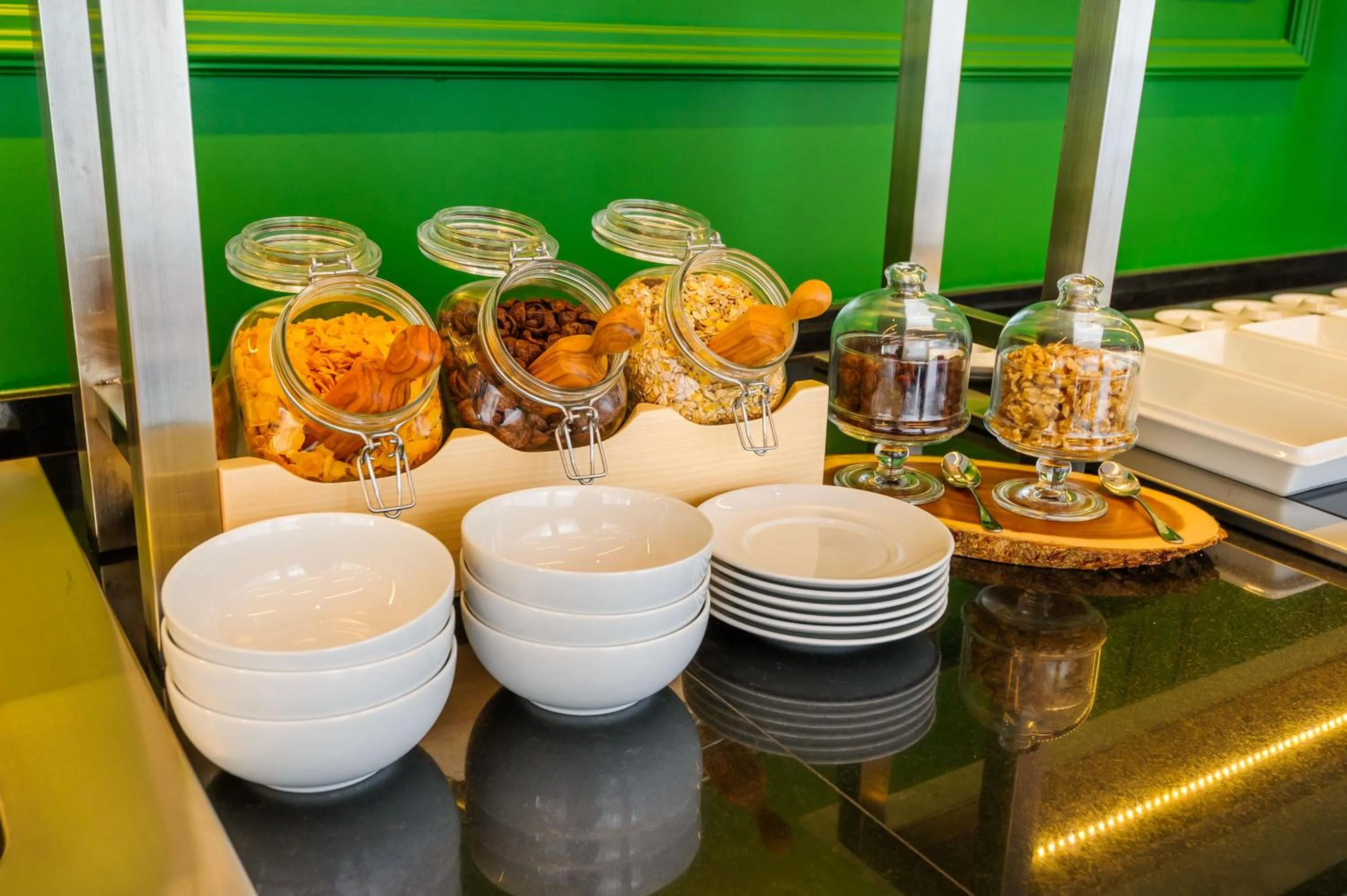 Buffet breakfast in 2M BOUTIQUE HOTEL