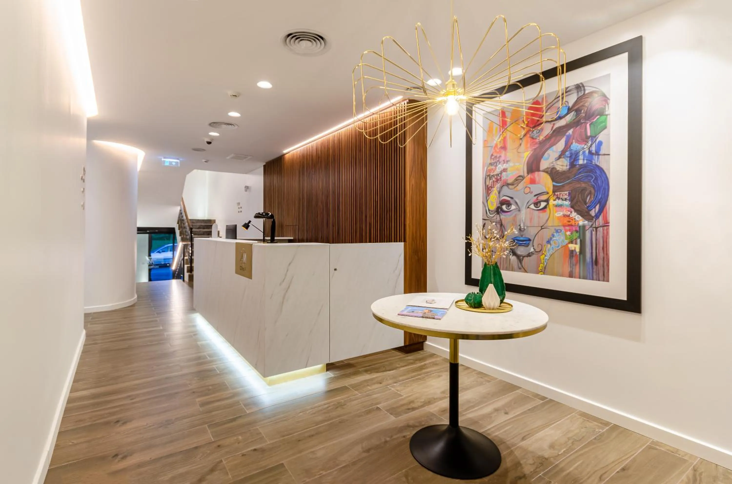 Lobby or reception in 2M BOUTIQUE HOTEL