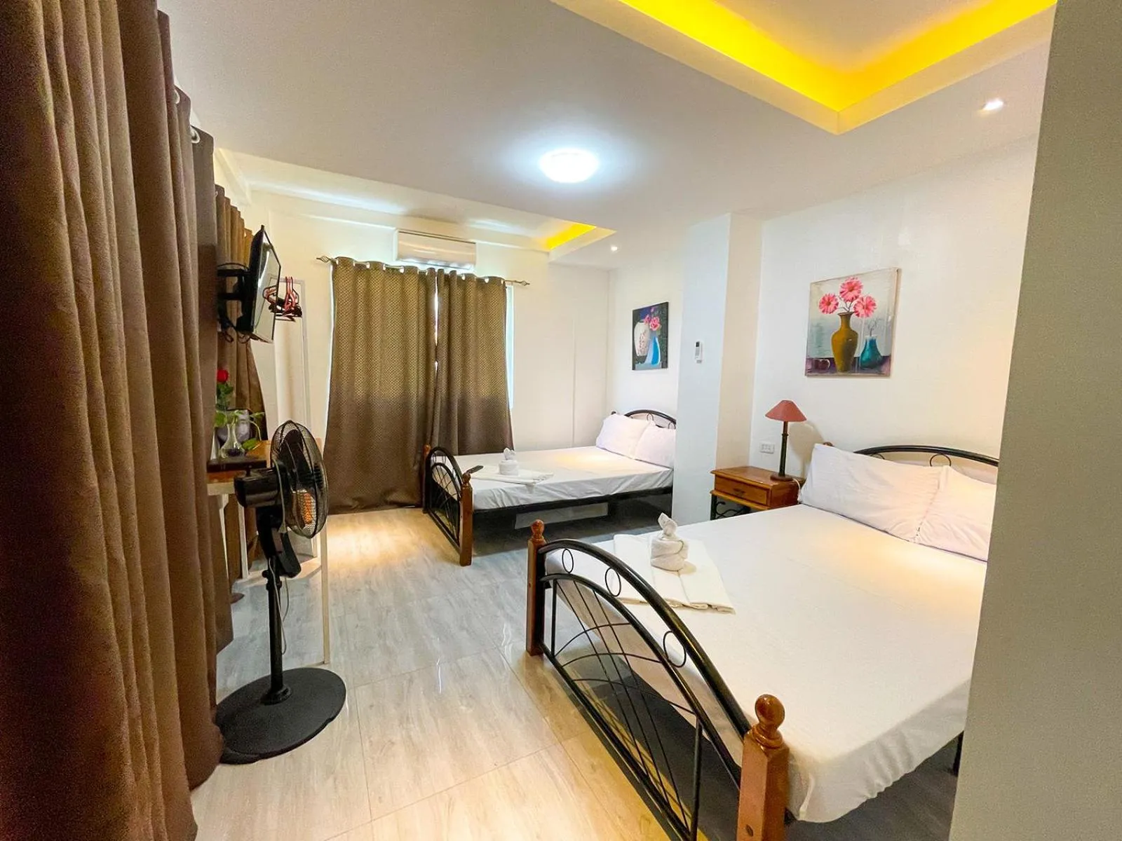 Bed in Agbing Seaside View Resort Puerto Galera powered by Cocotel