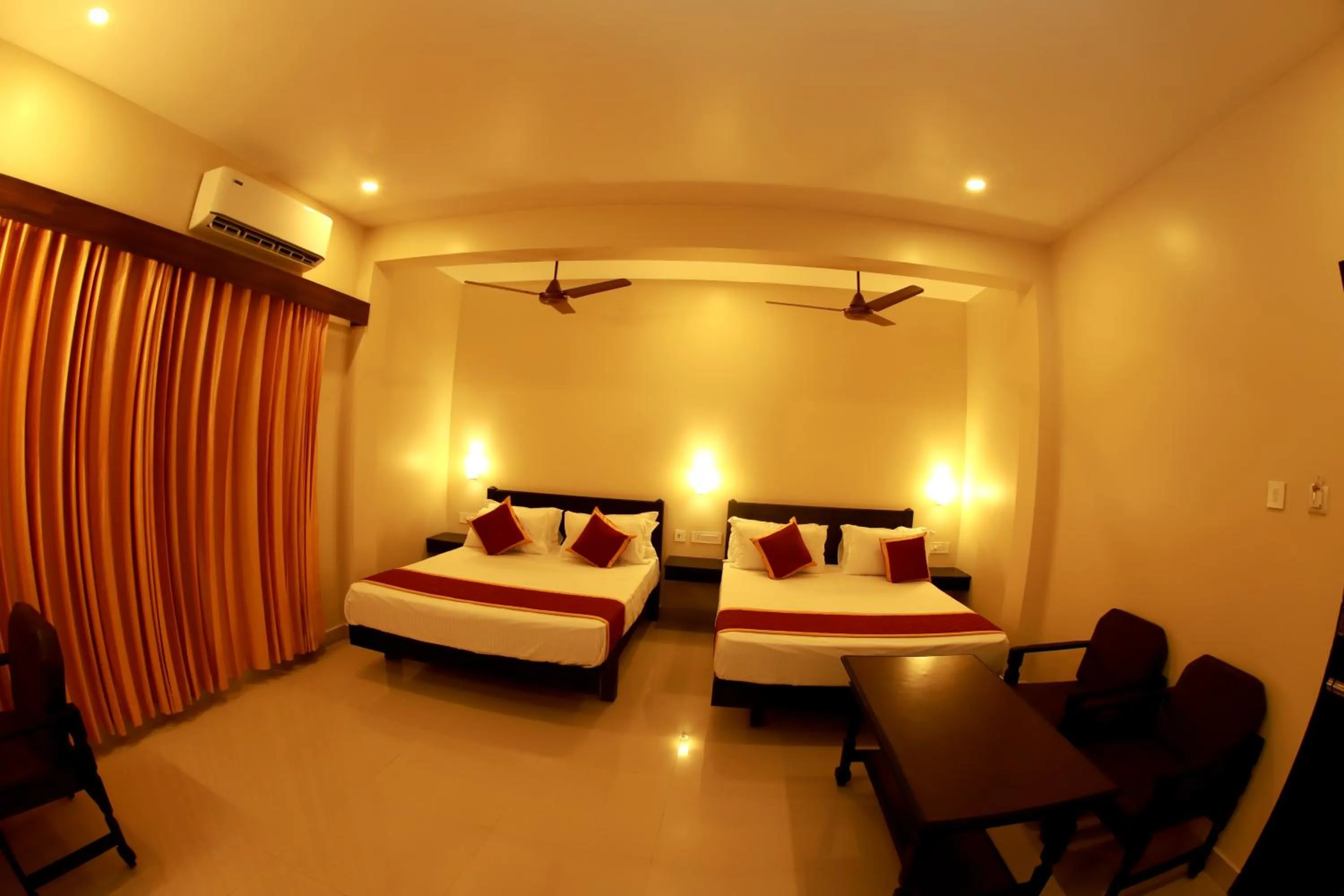 Bedroom, Bed in Hotel Sri Devi