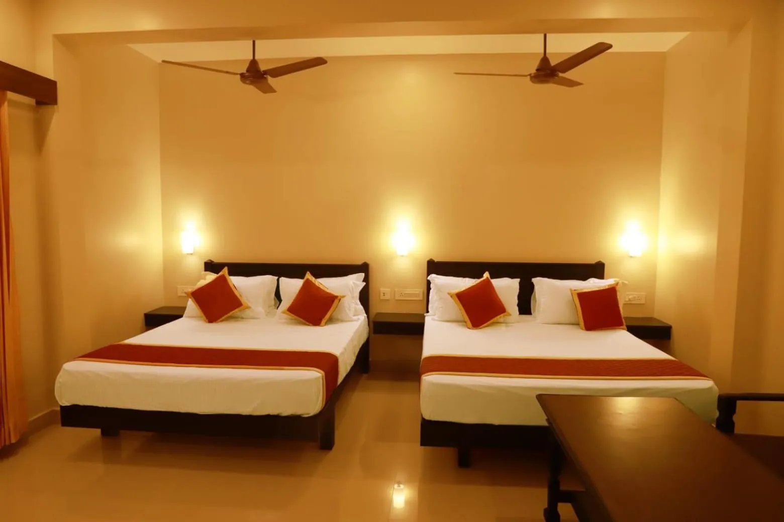 Bedroom, Bed in Hotel Sri Devi