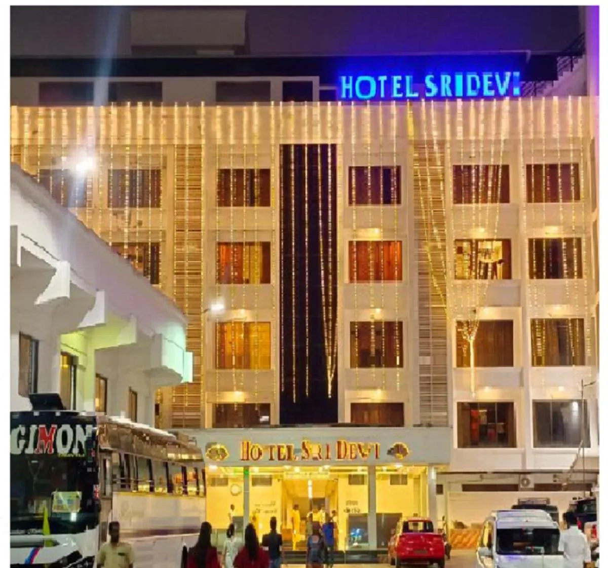 Property building in Hotel Sri Devi