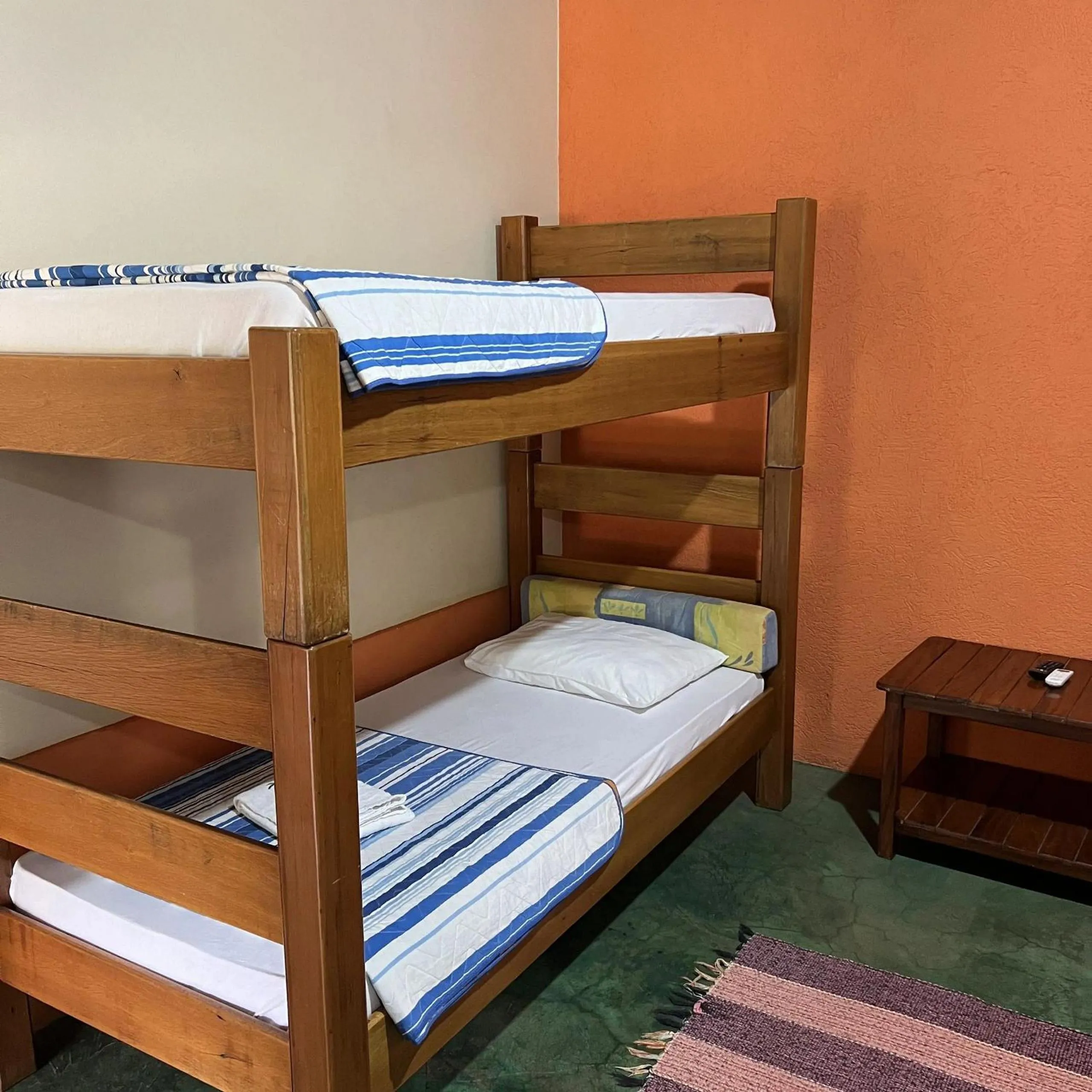 Bed in Pousada Recanto Janbor