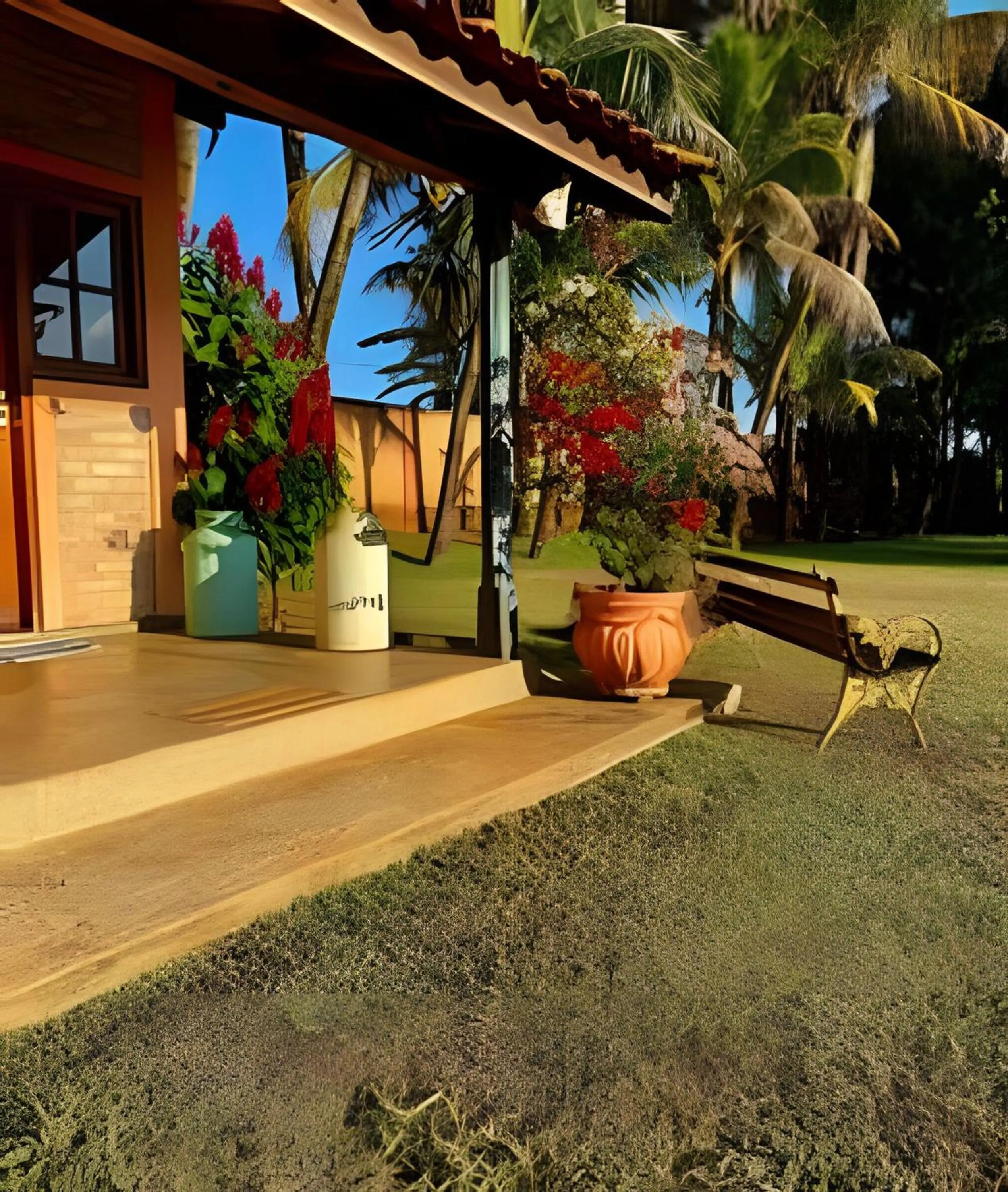 Property building in Pousada Recanto Janbor