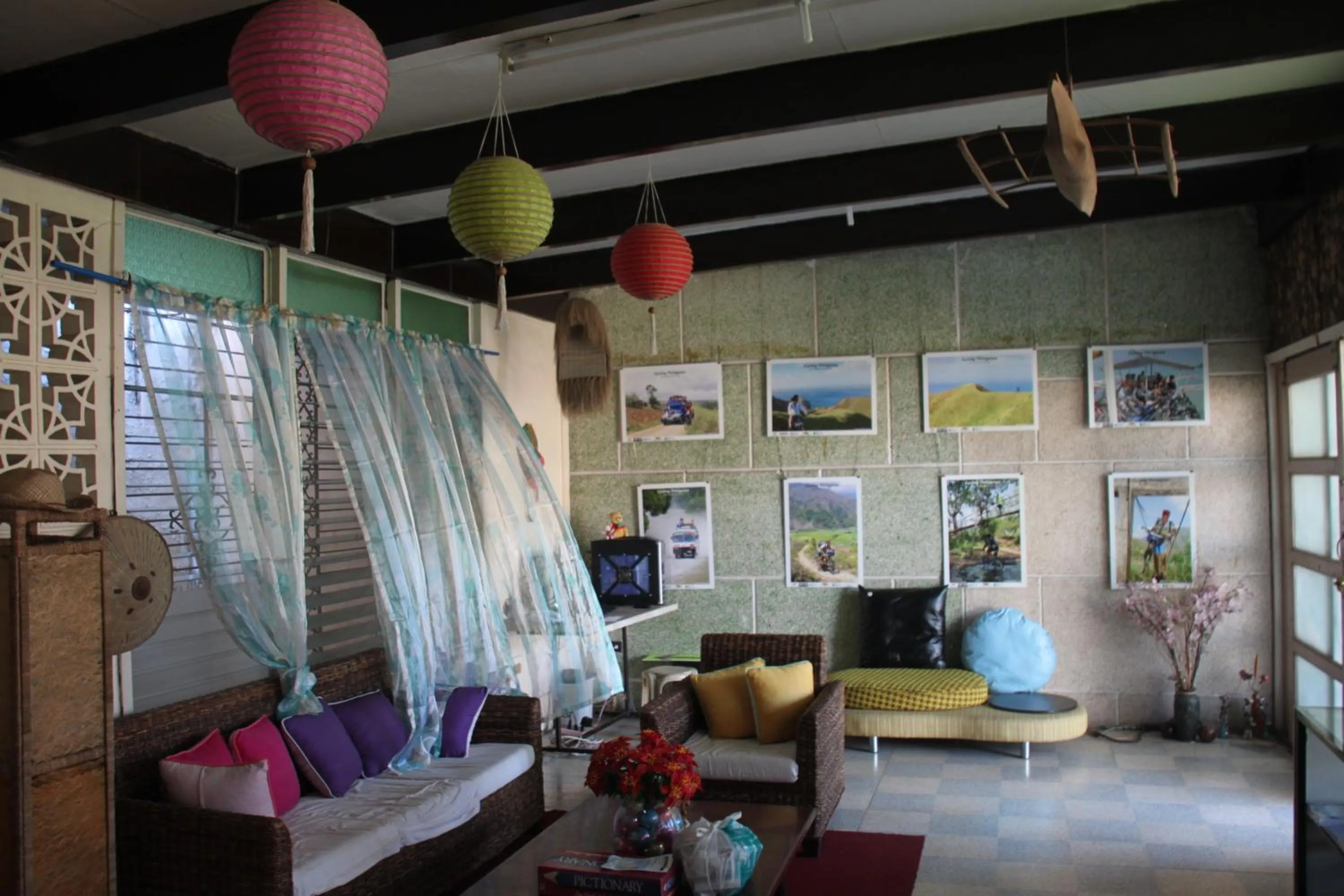 Lobby or reception in Bugoy Bikers Hostel