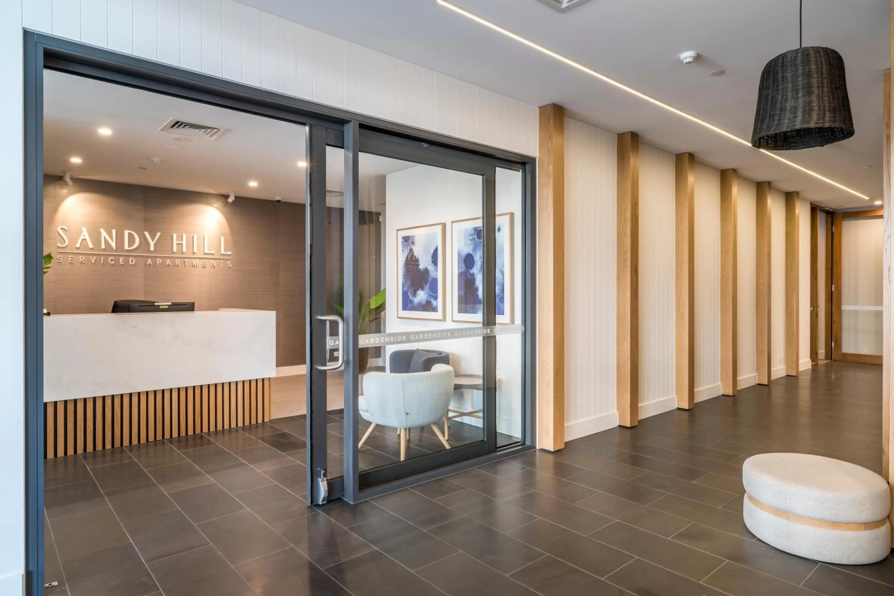 Lobby or reception in Caroline Serviced Apartments Sandringham