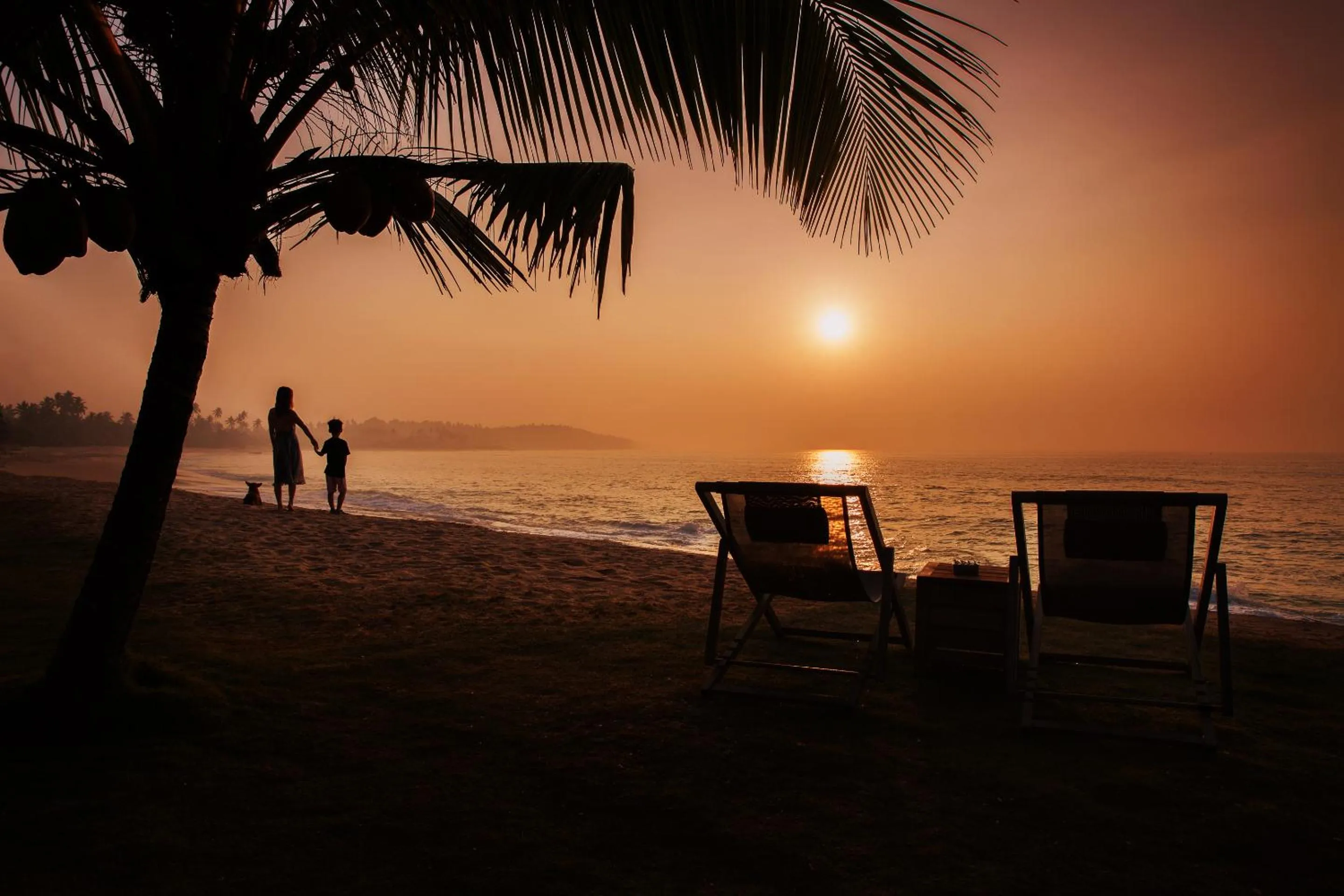 Night in Sri Sharavi Beach Villas & Spa - with 43 metre saltwater infinity pool