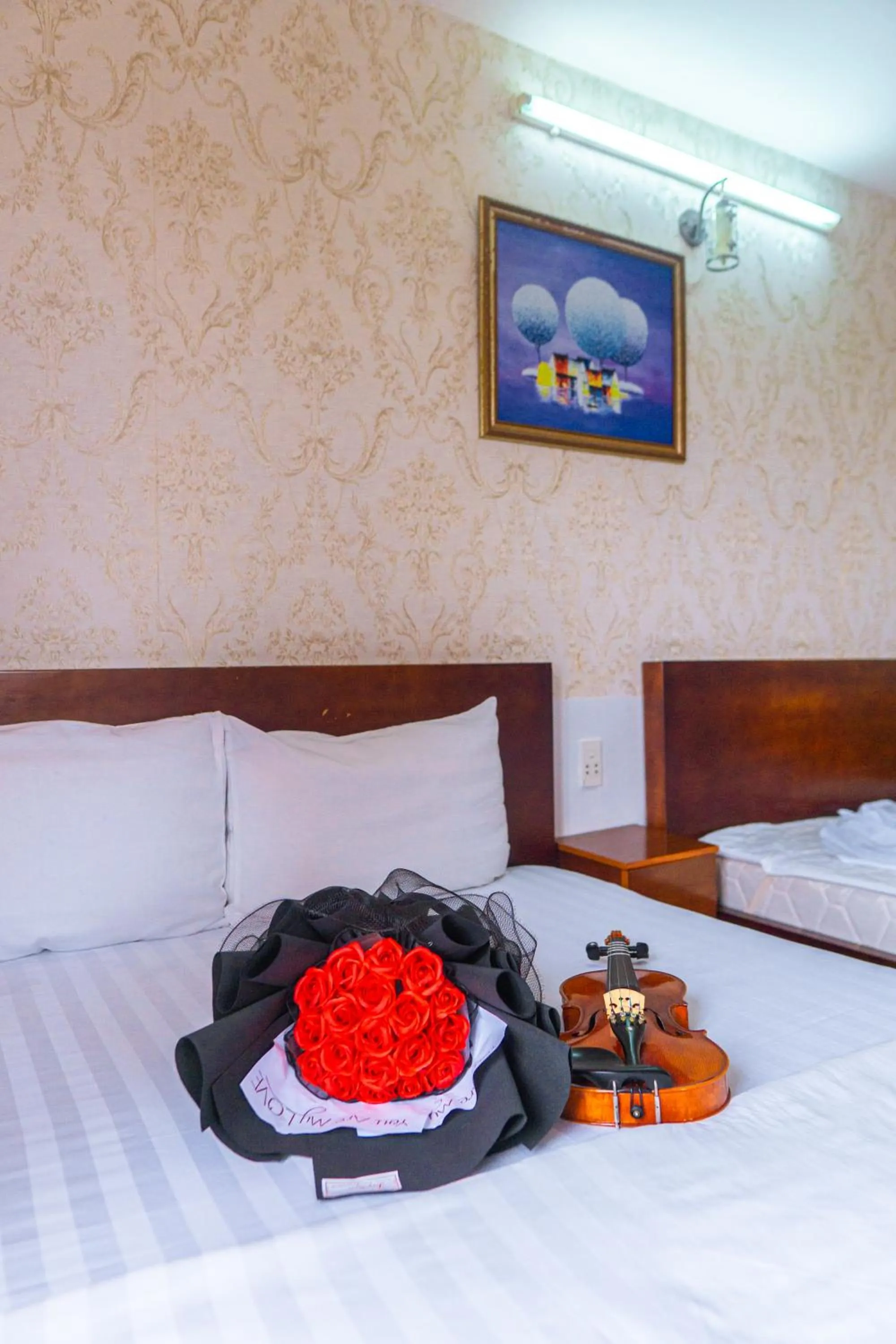 Bed in Ngọc Hân Hotel By The Moment