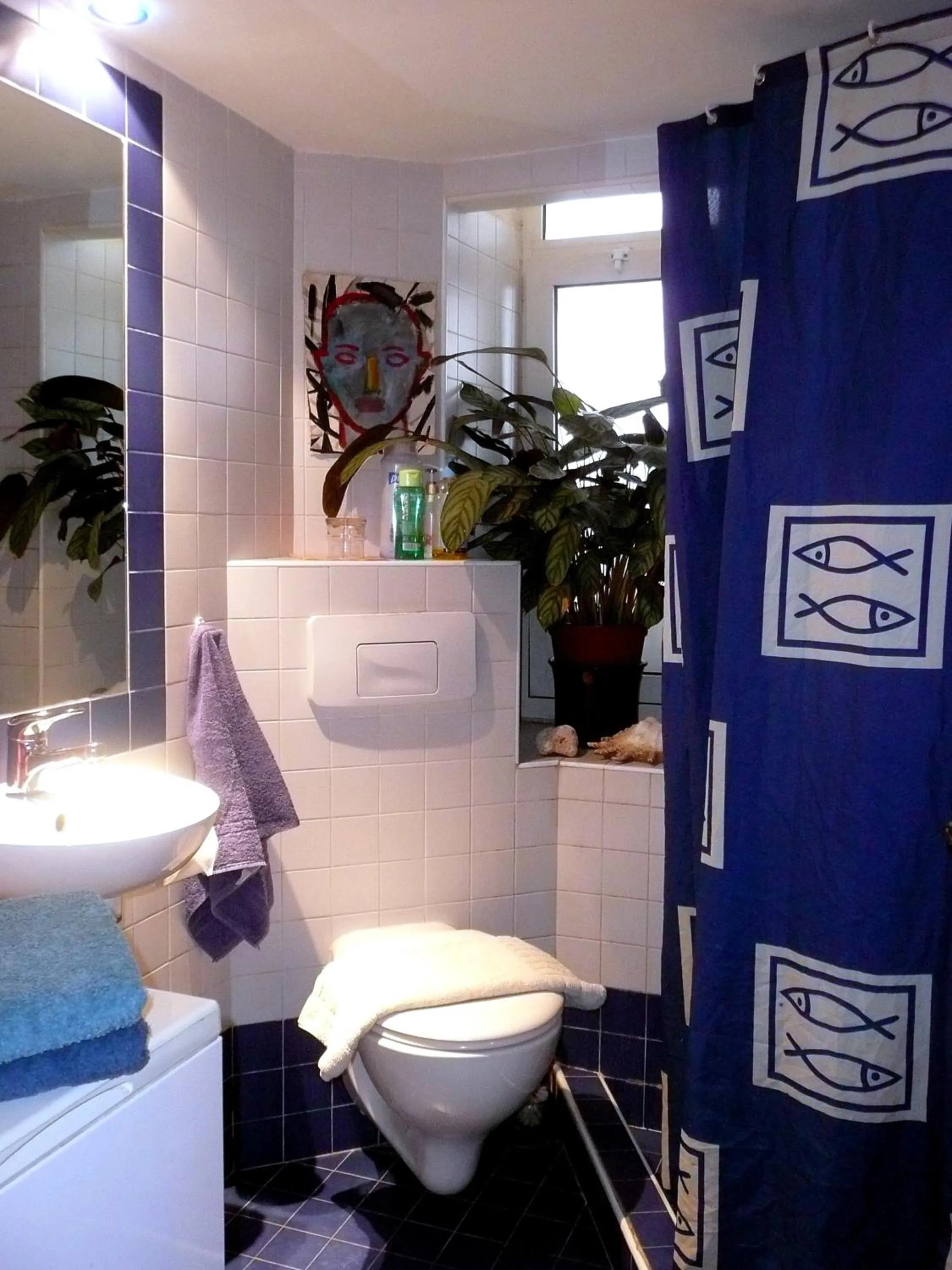 Shower in Diana's B&B