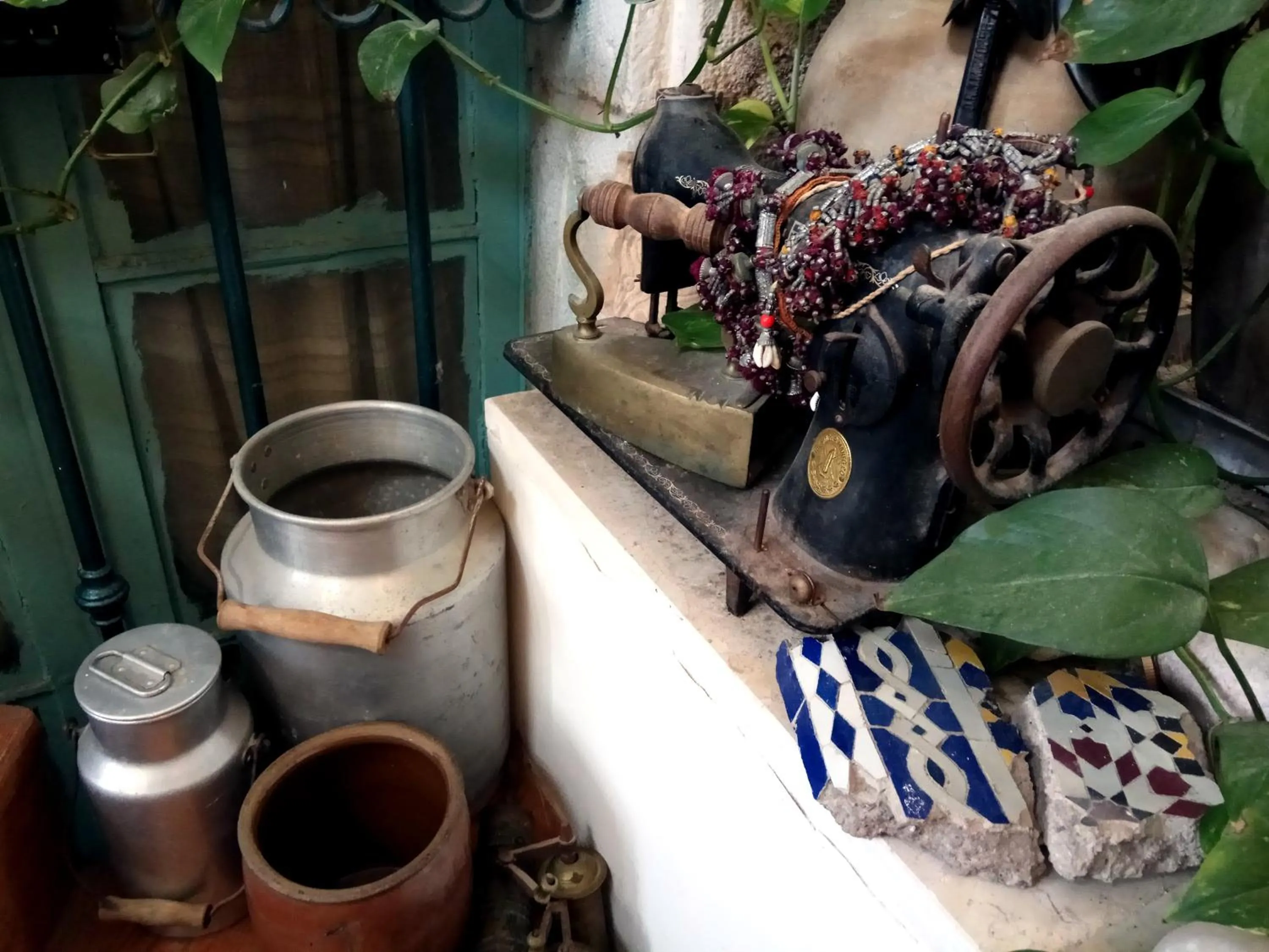 Decorative detail in Diana's B&B