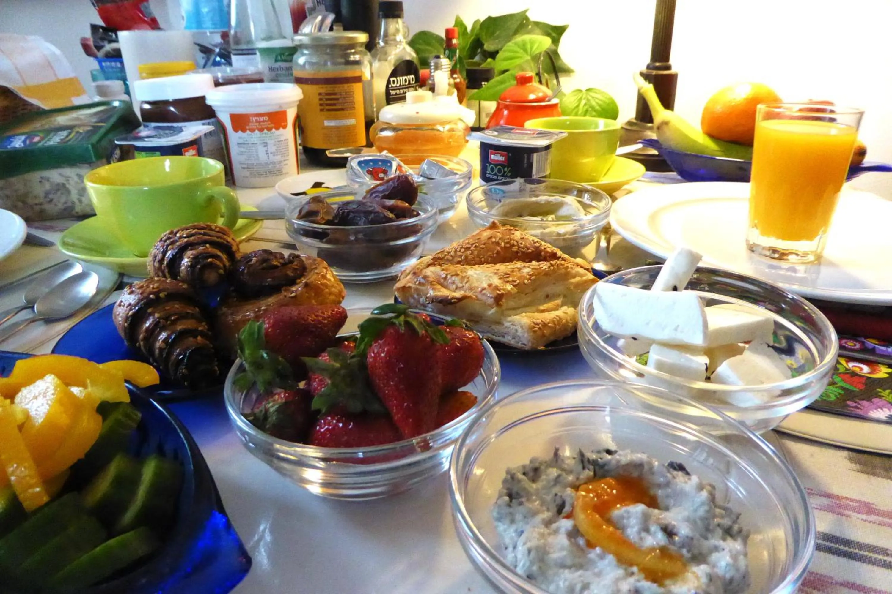 Food close-up in Diana's B&B