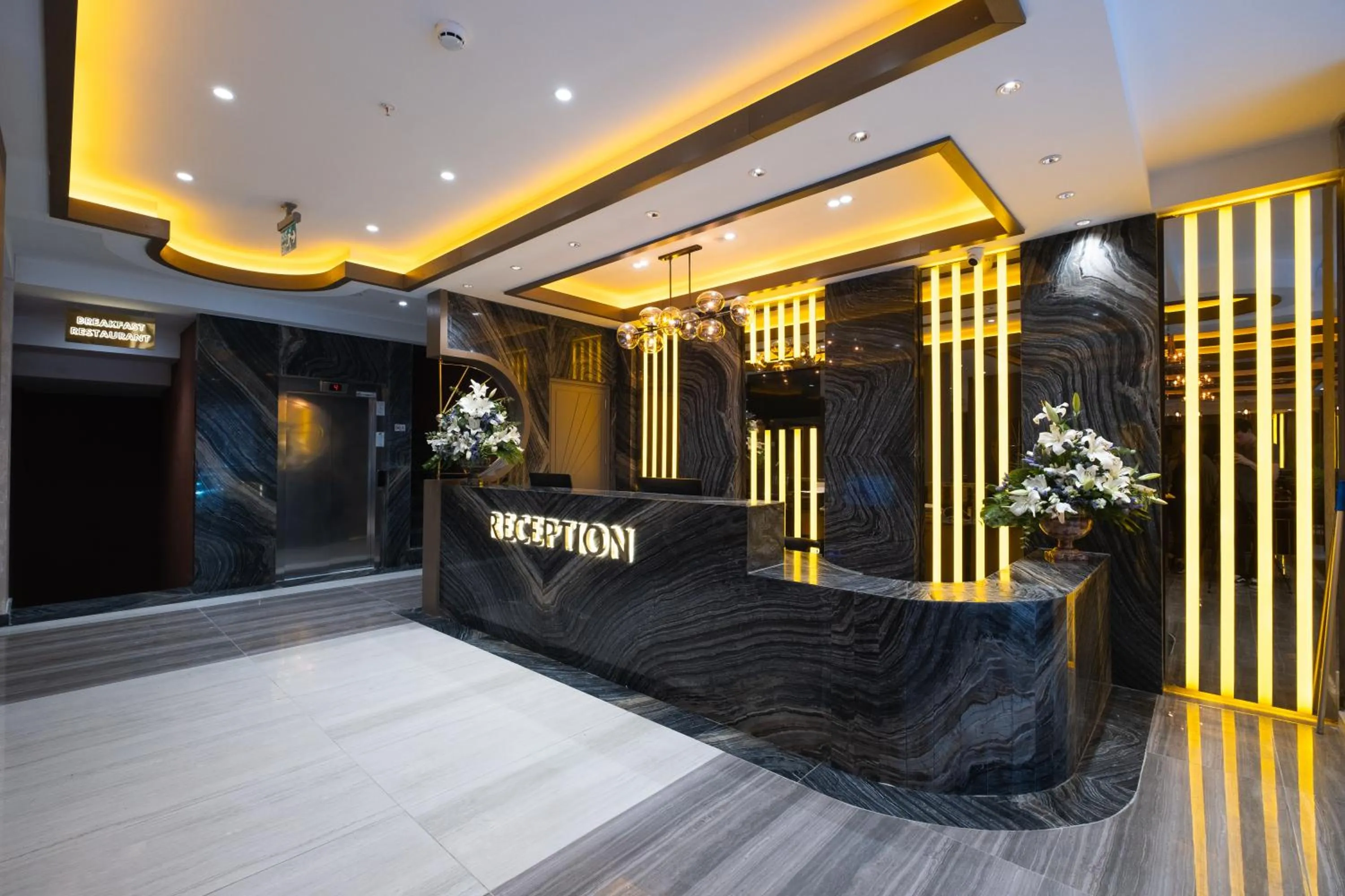 Lobby or reception in Buke Hotel Bomonti