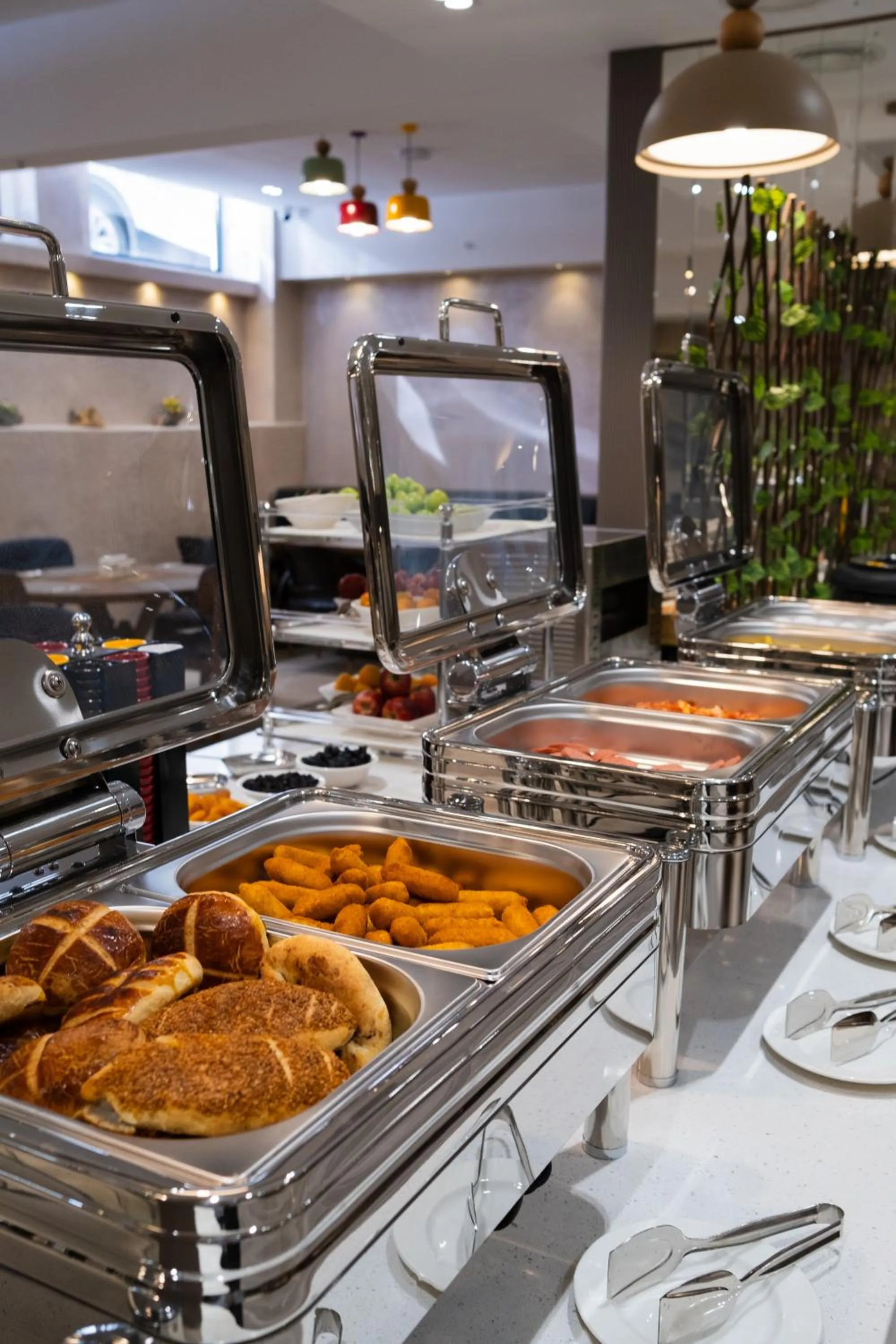 Buffet breakfast in Buke Hotel Bomonti