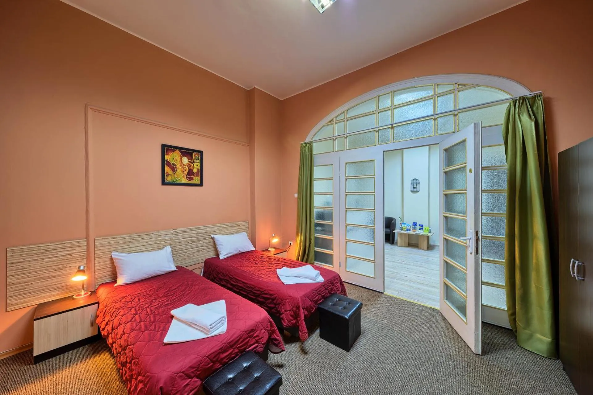 Winter, Bed in Guesthouse32