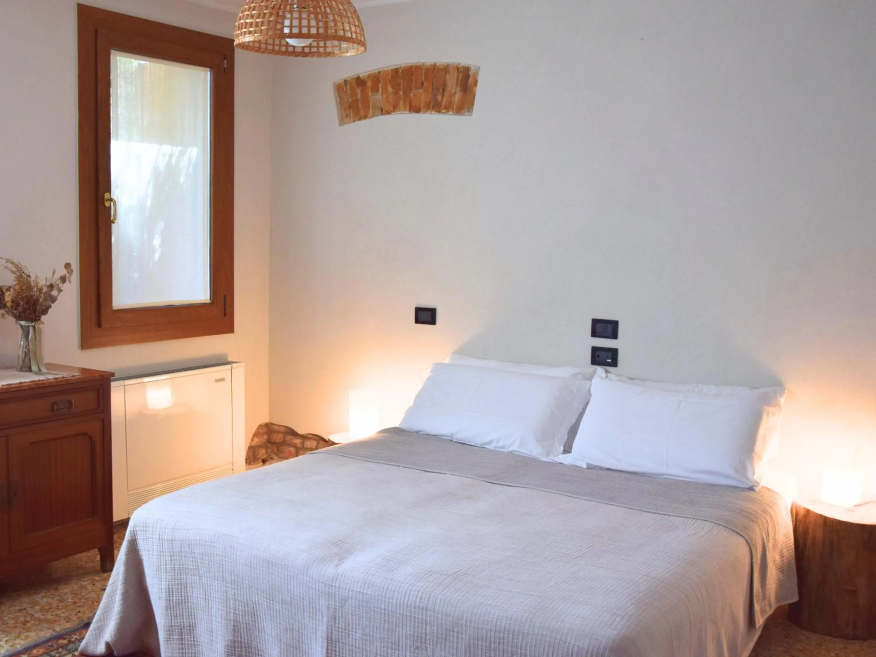 Bed in Colombara Farmhouse