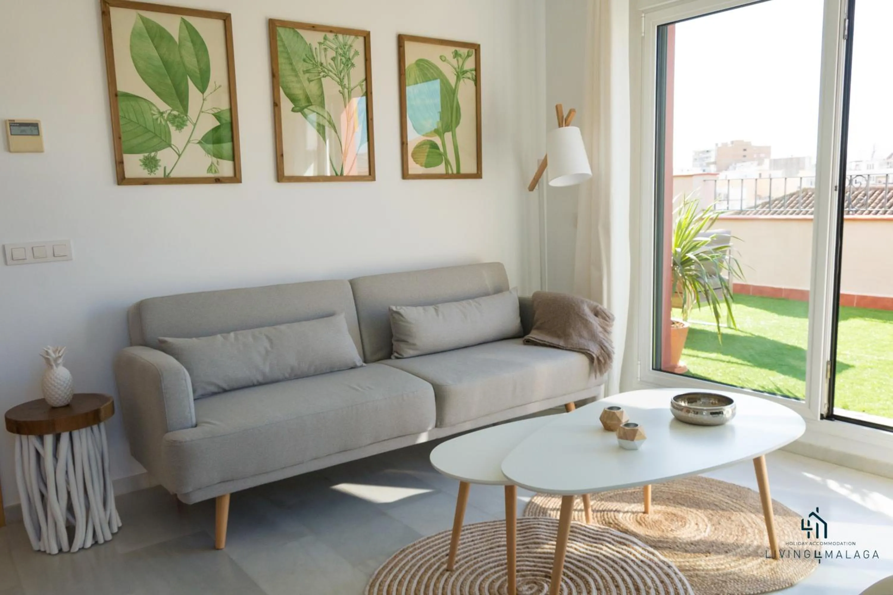 Living room in Living4malaga Blue Bay