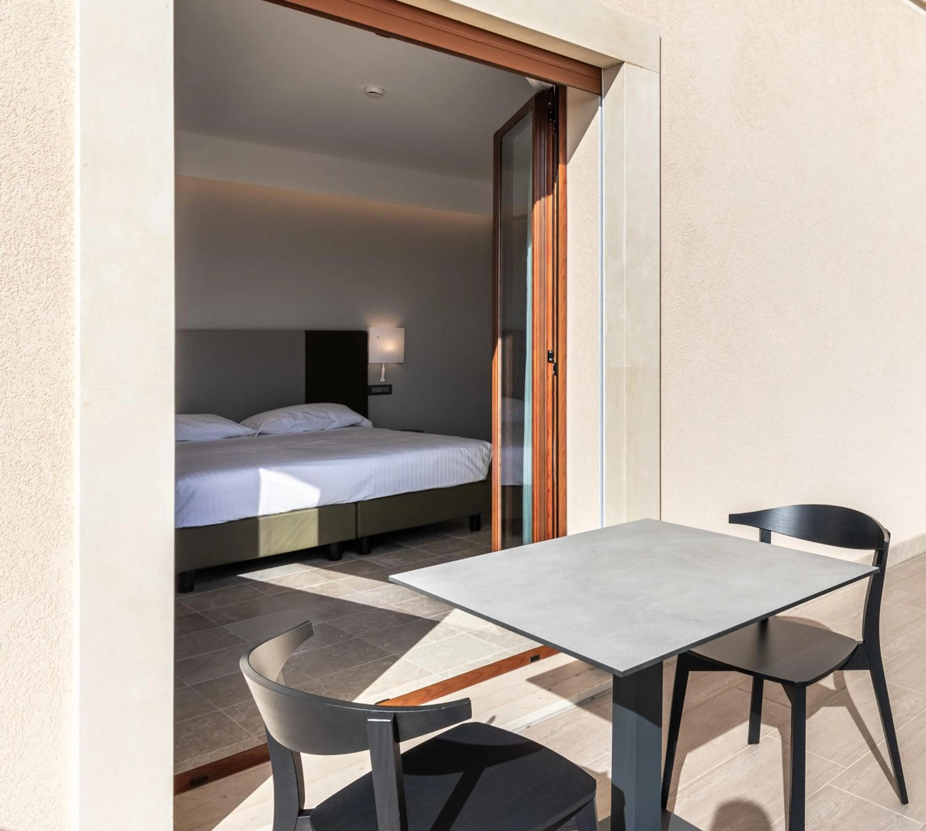 Property building, Bed in Hotel Netum Mare