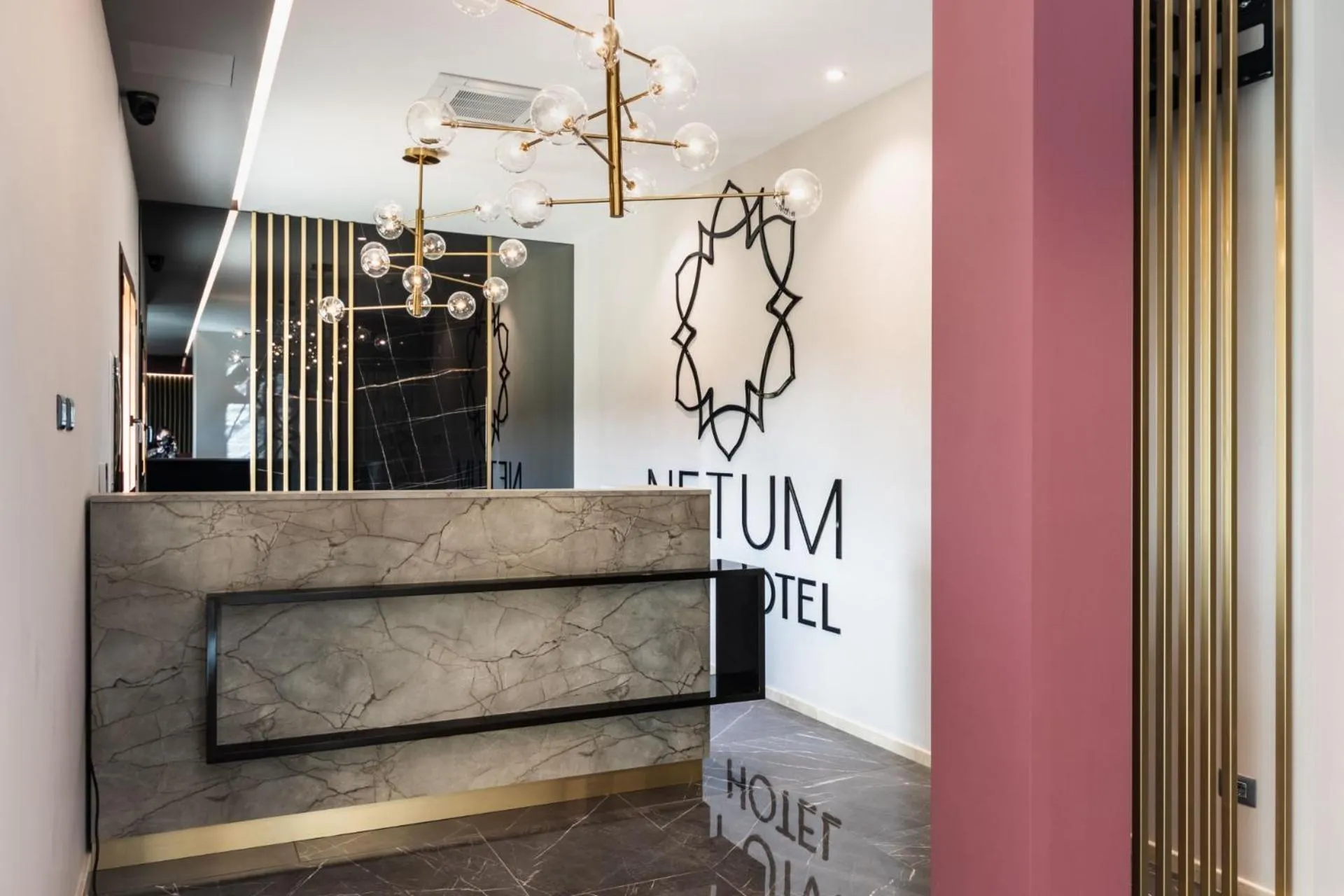 Lobby or reception in Hotel Netum Mare