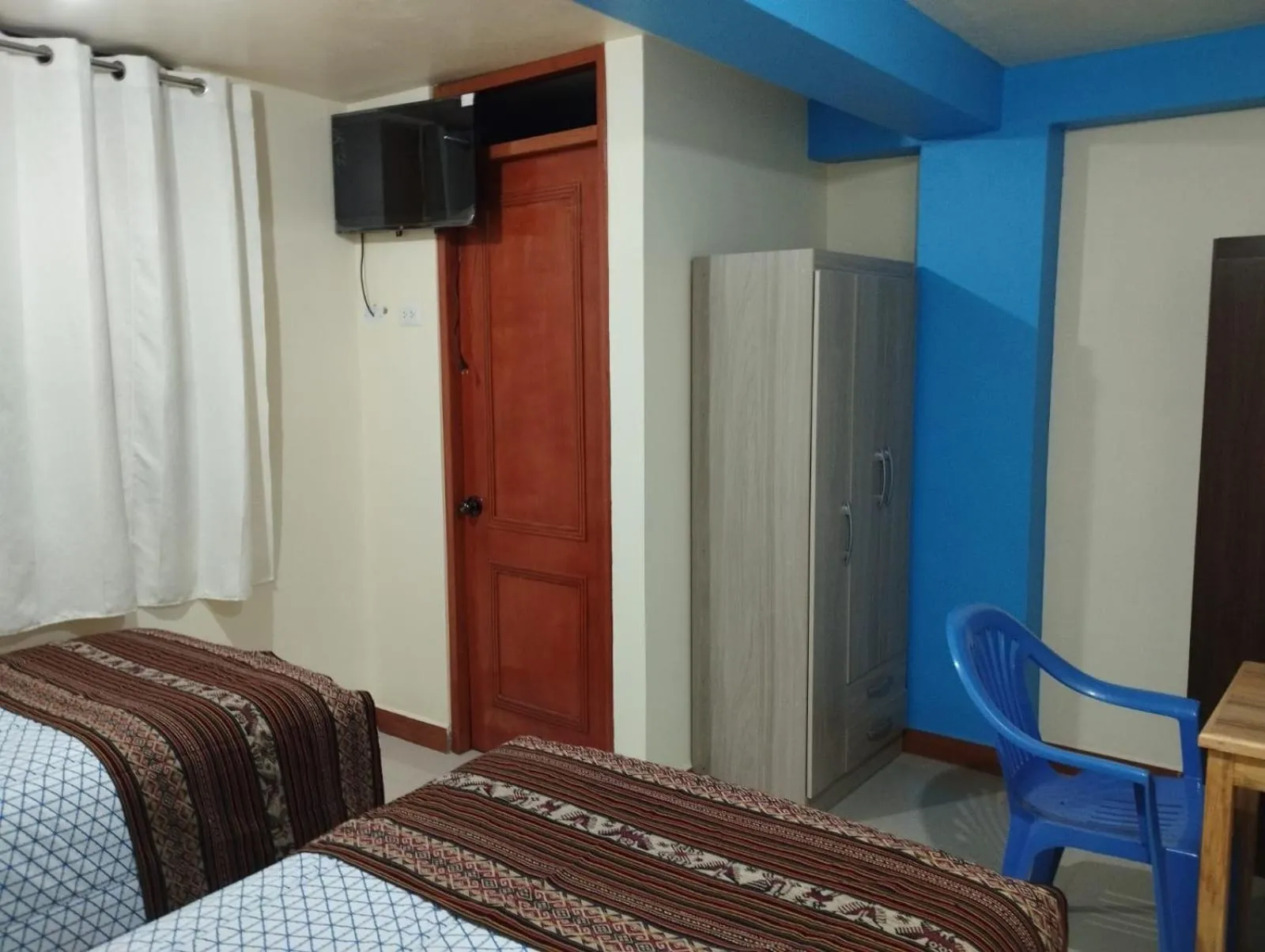 Bed in hotel plaza chinchero