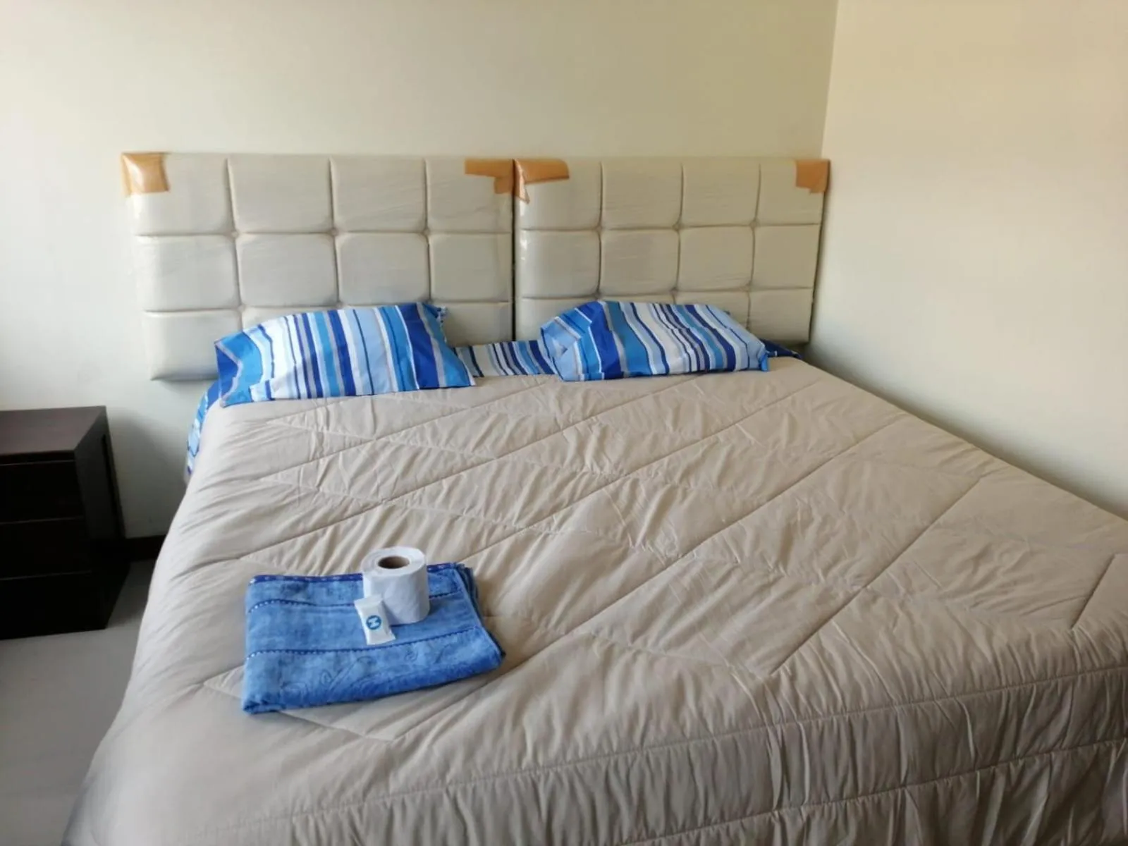 Bed in hotel plaza chinchero