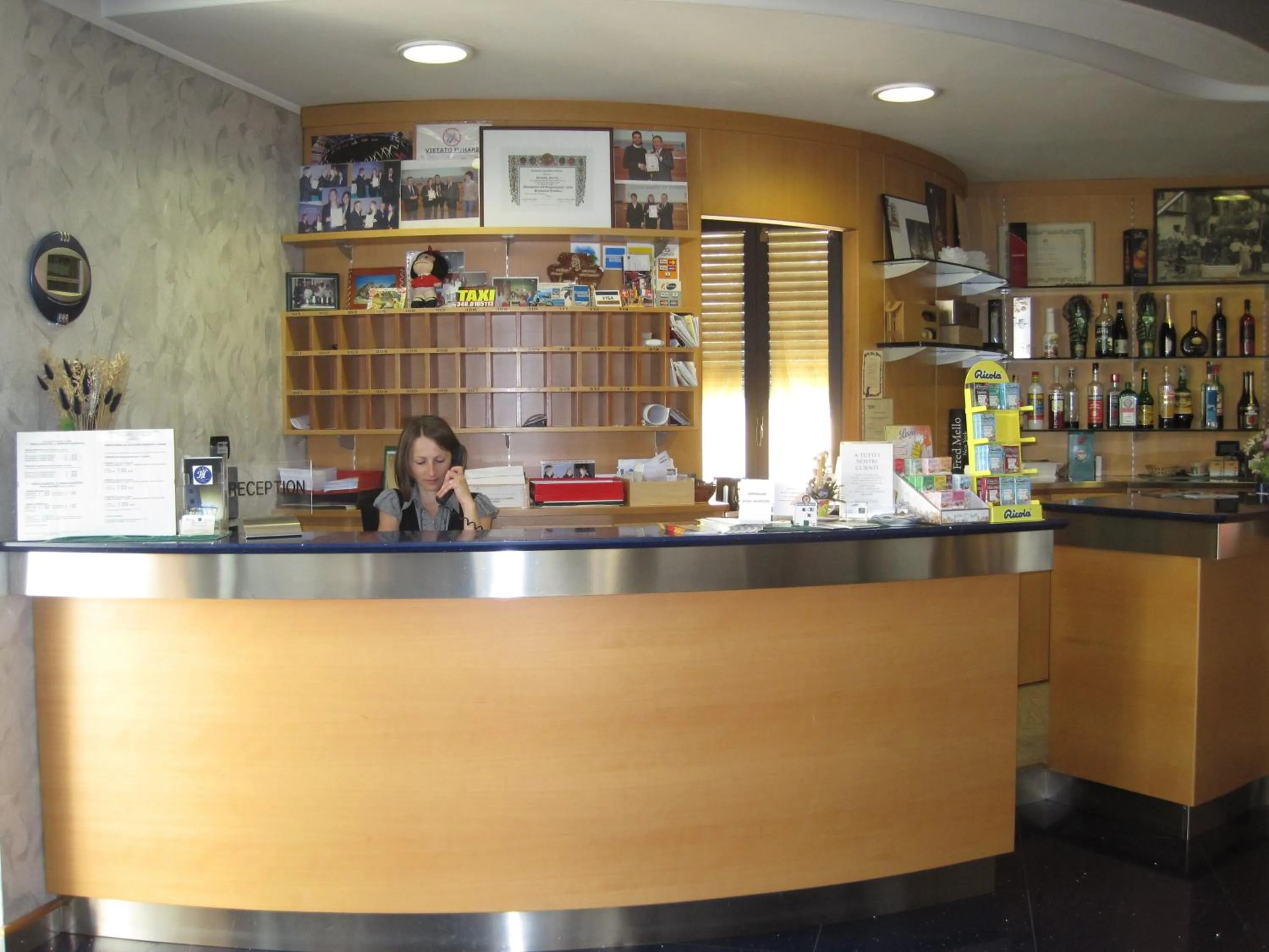 Lobby or reception in Hotel Italia