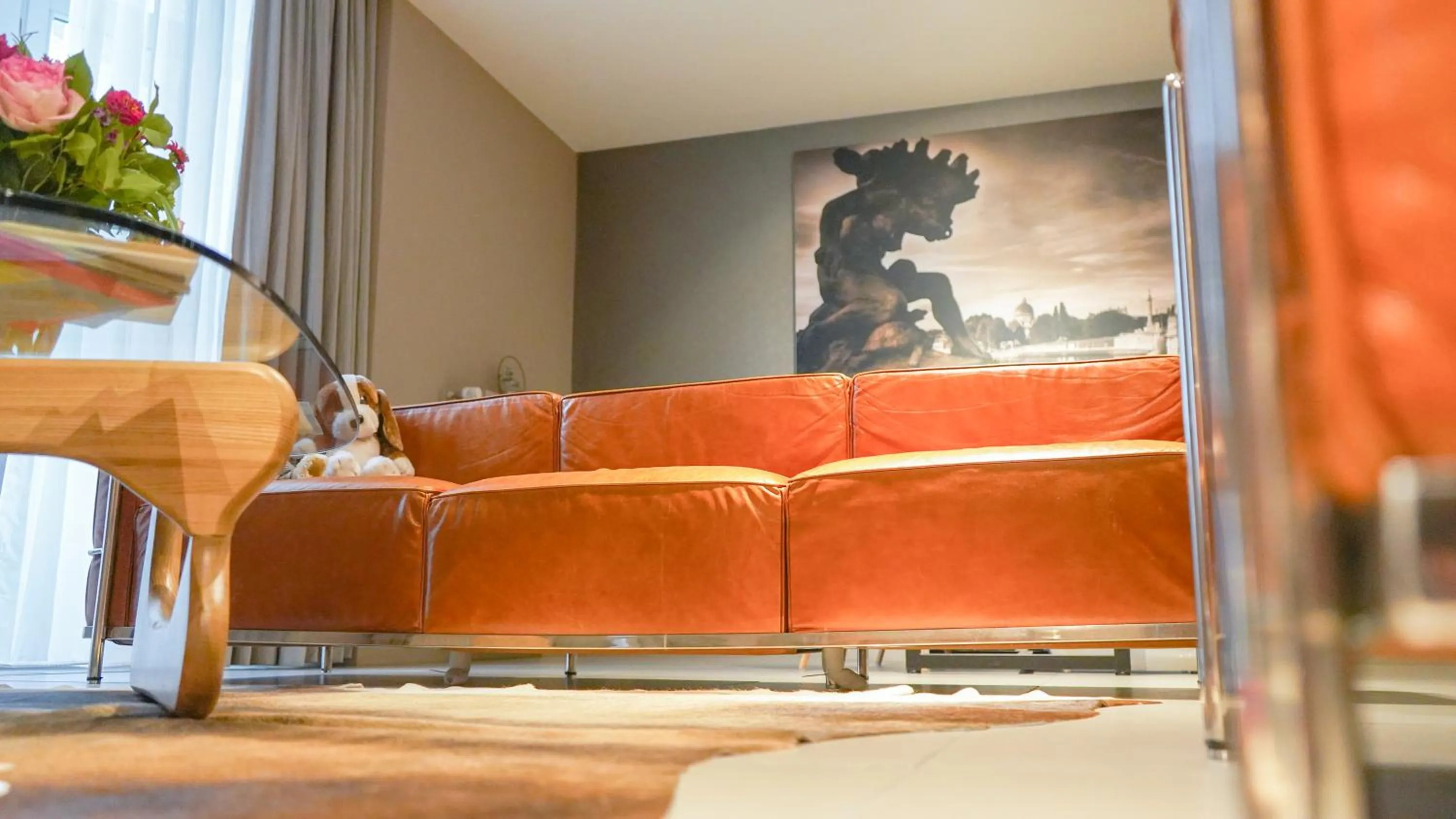 Living room in Amosa Liège City Centre Hotel