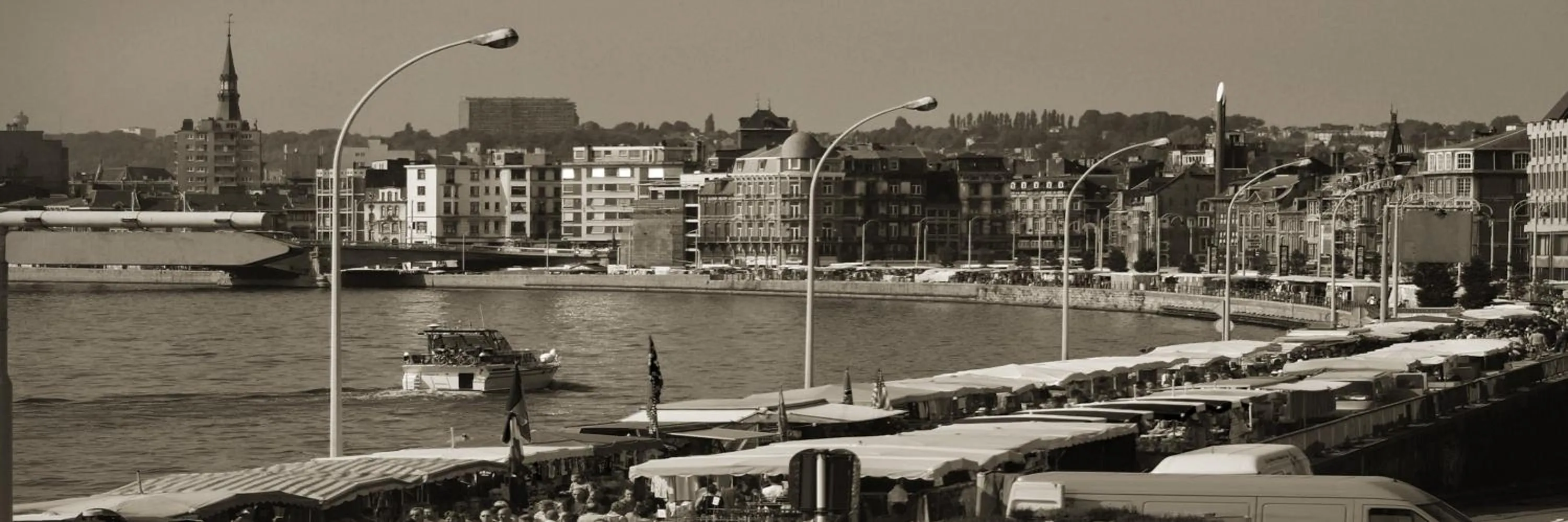 River view in Amosa Liège City Centre Hotel
