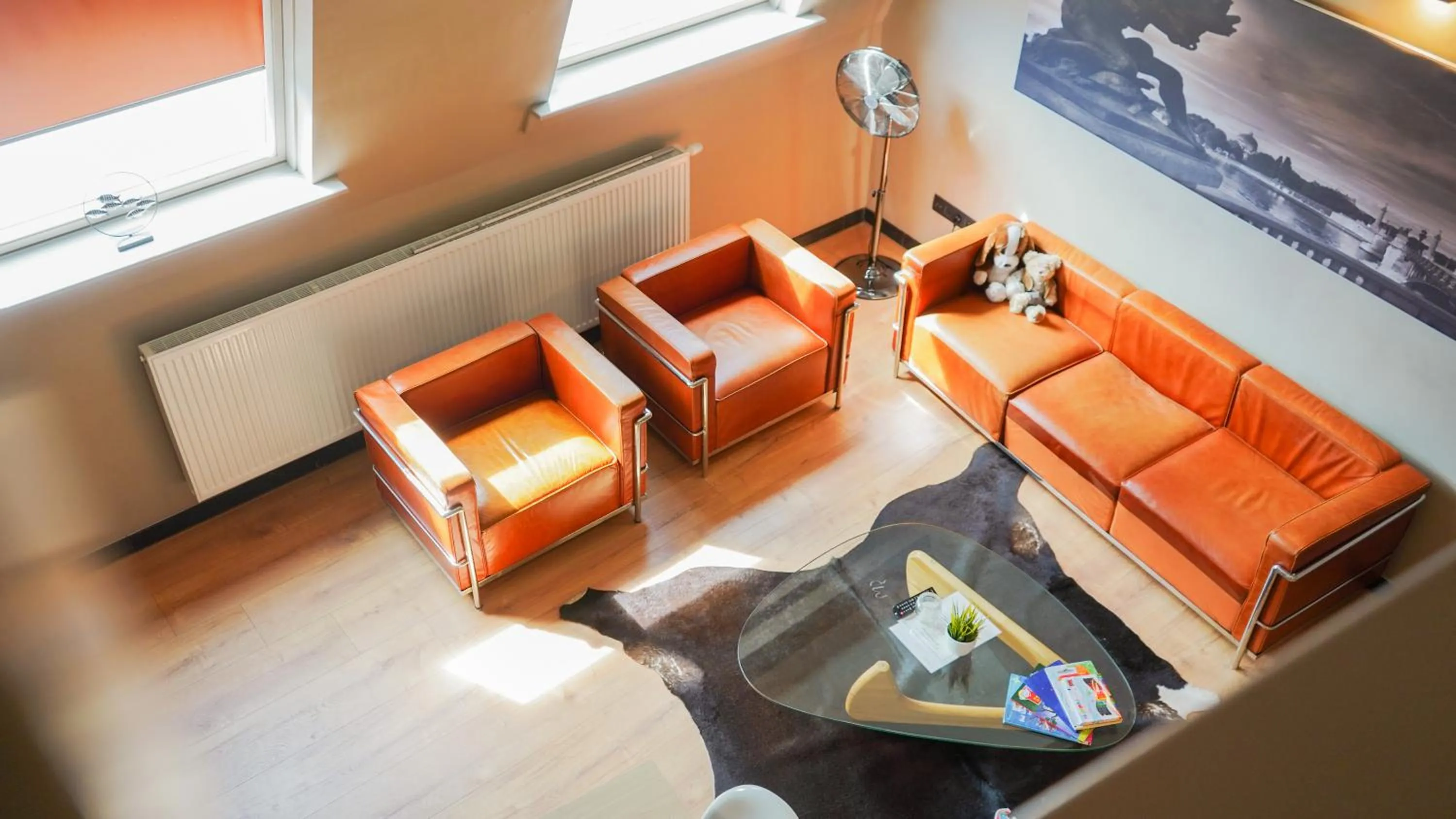 Living room in Amosa Liège City Centre Hotel