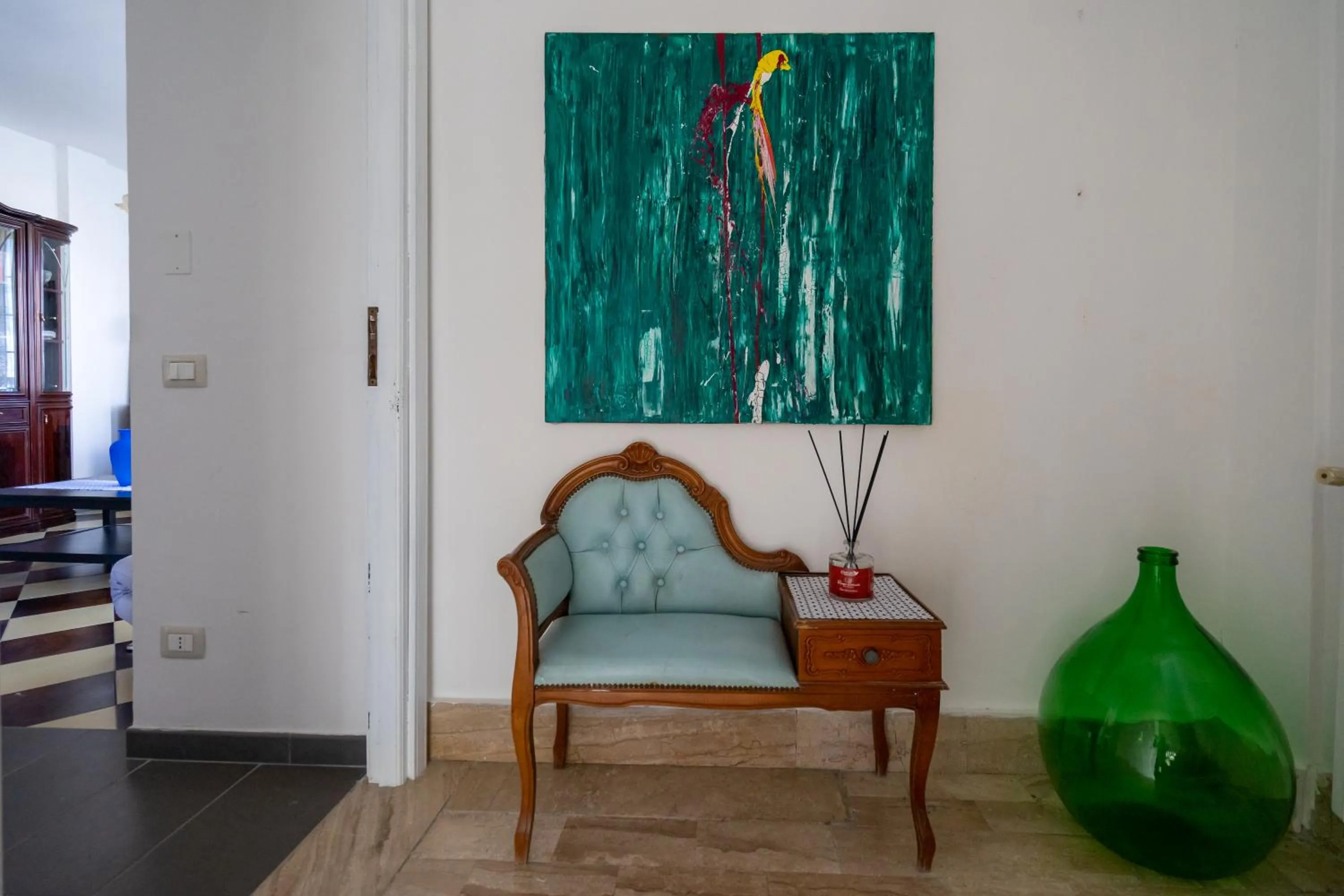 Decorative detail in +61 Lounge Apartment