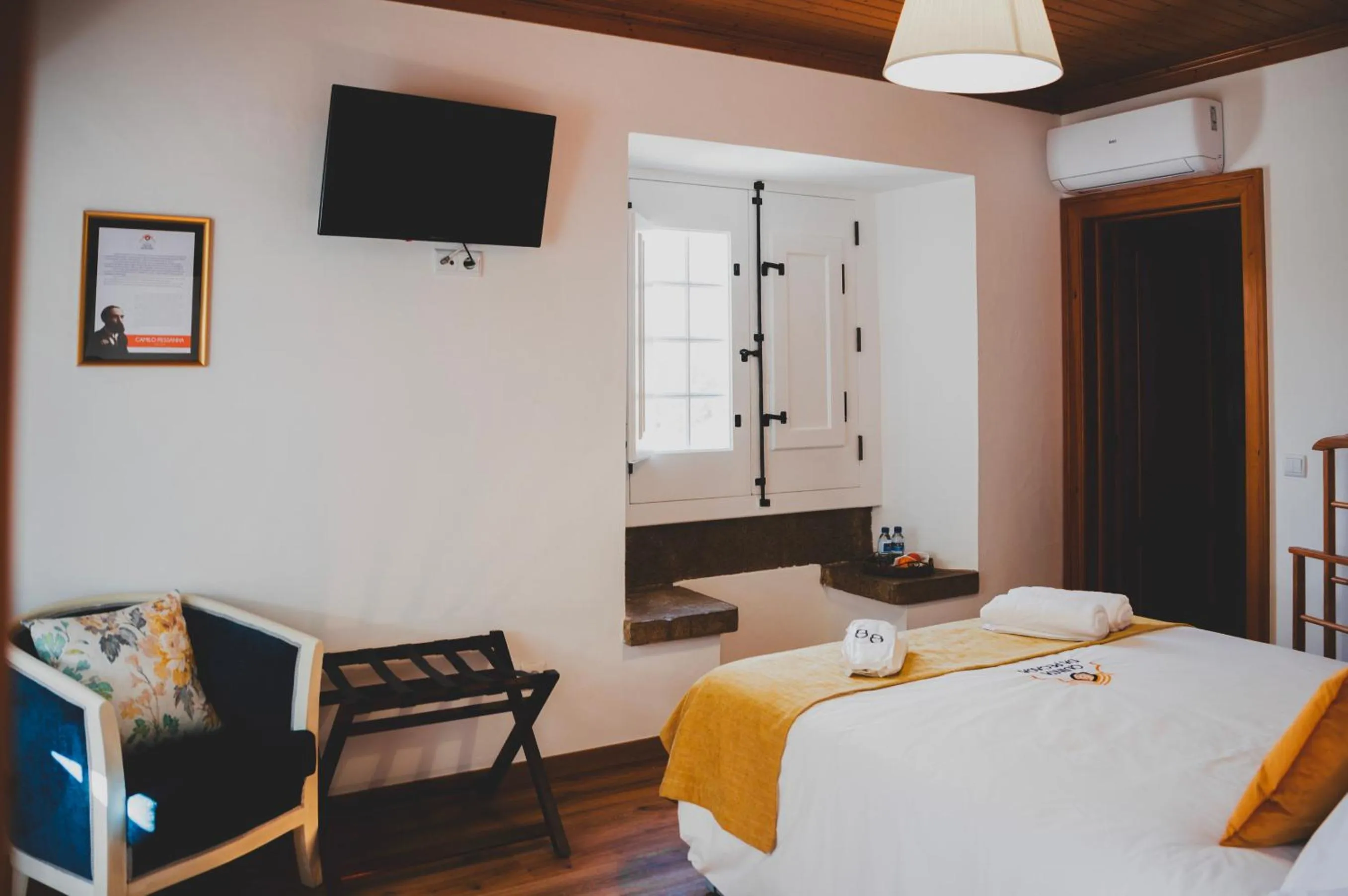 Bedroom, Bed in Casa de Campo da Quinta da Pegada