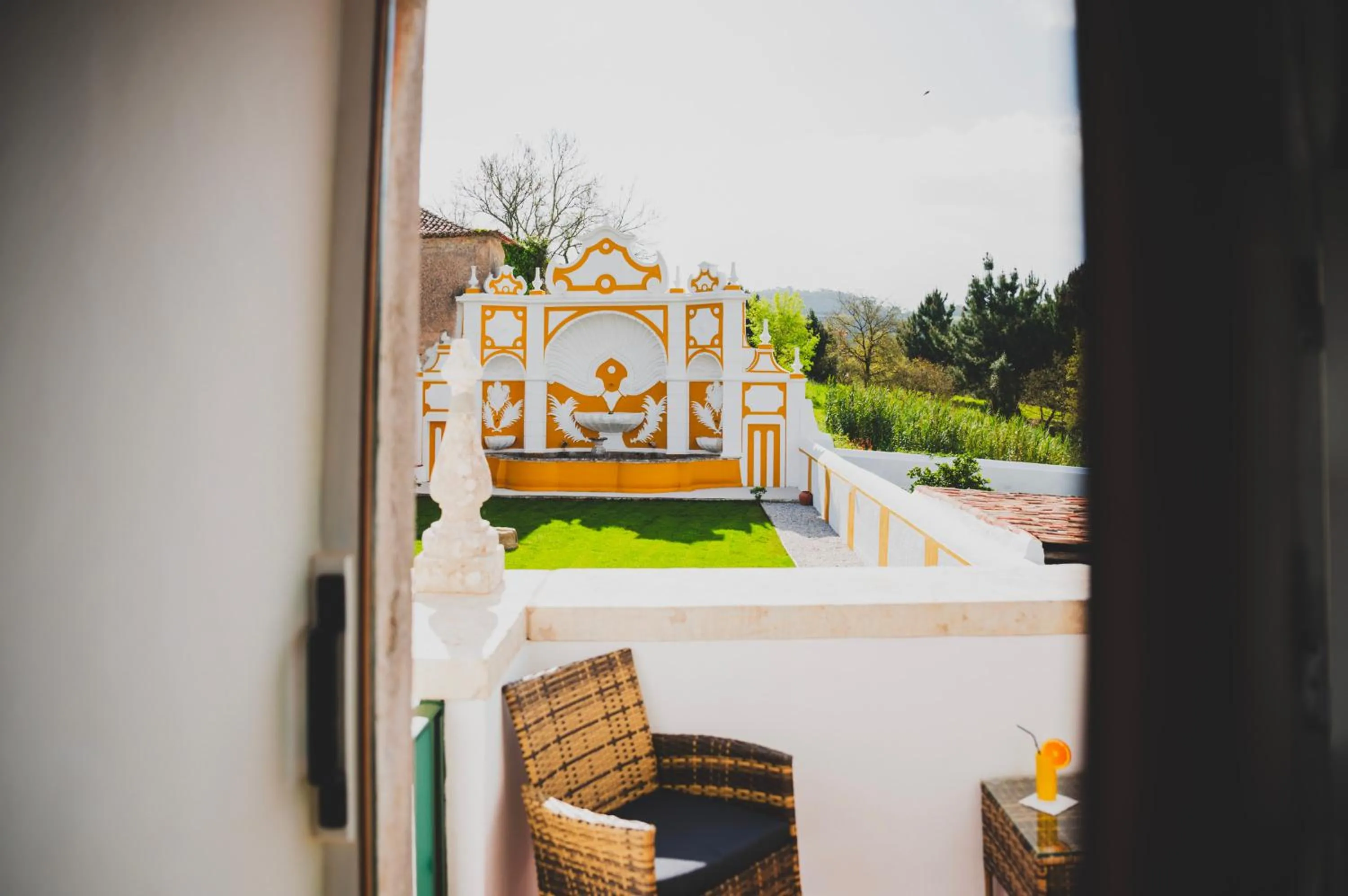 Garden view in Casa de Campo da Quinta da Pegada