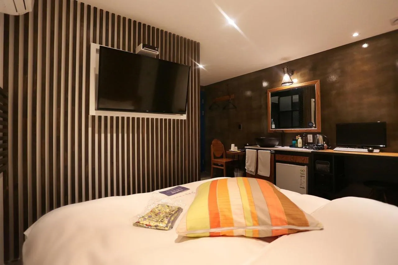 Bed in Hotel Yaja Jongno