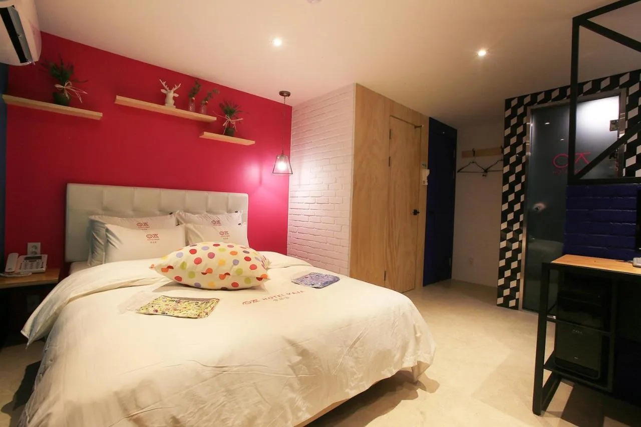 Bed in Hotel Yaja Jongno