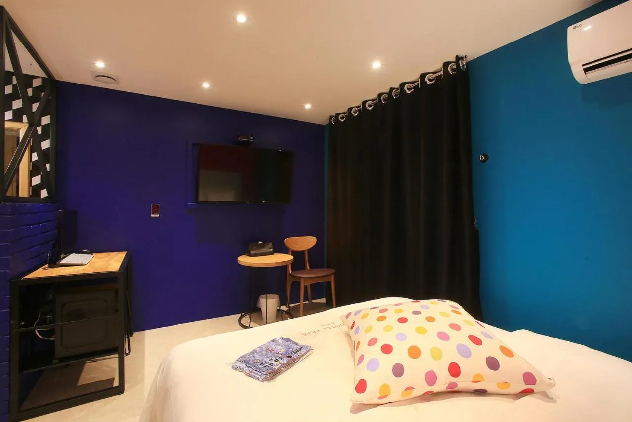 Bed in Hotel Yaja Jongno