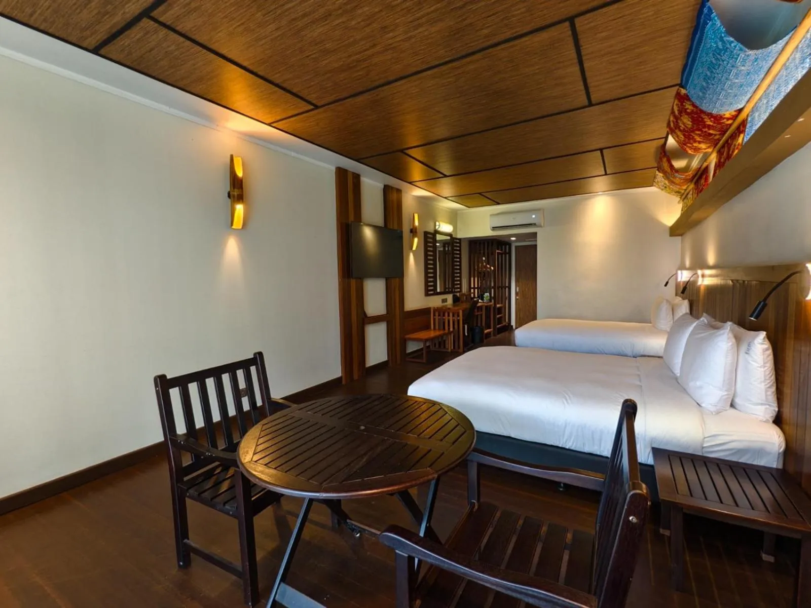 Bed in Borneo Beach & Mangrove Resort