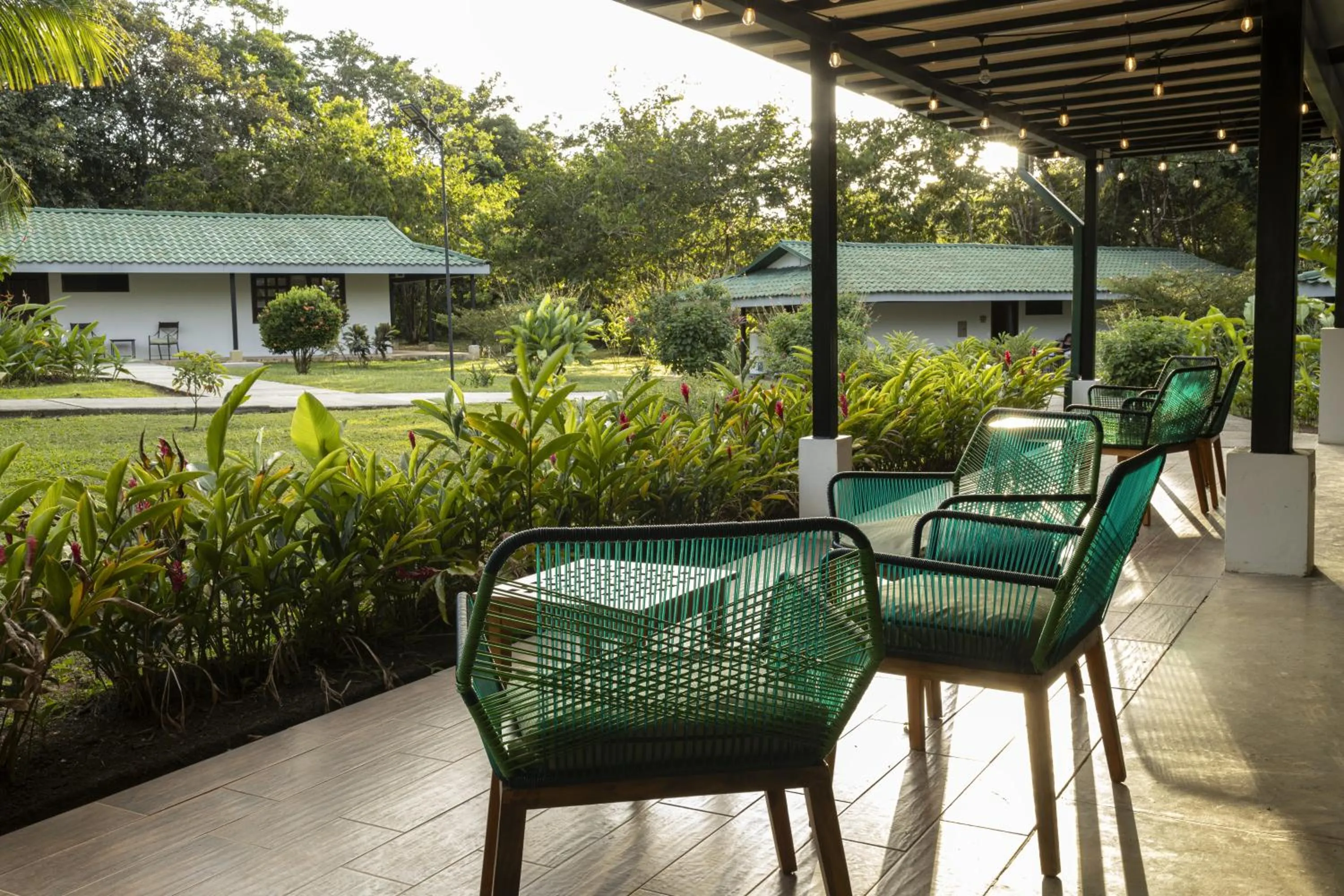 Garden in Natural Lodge Caño Negro